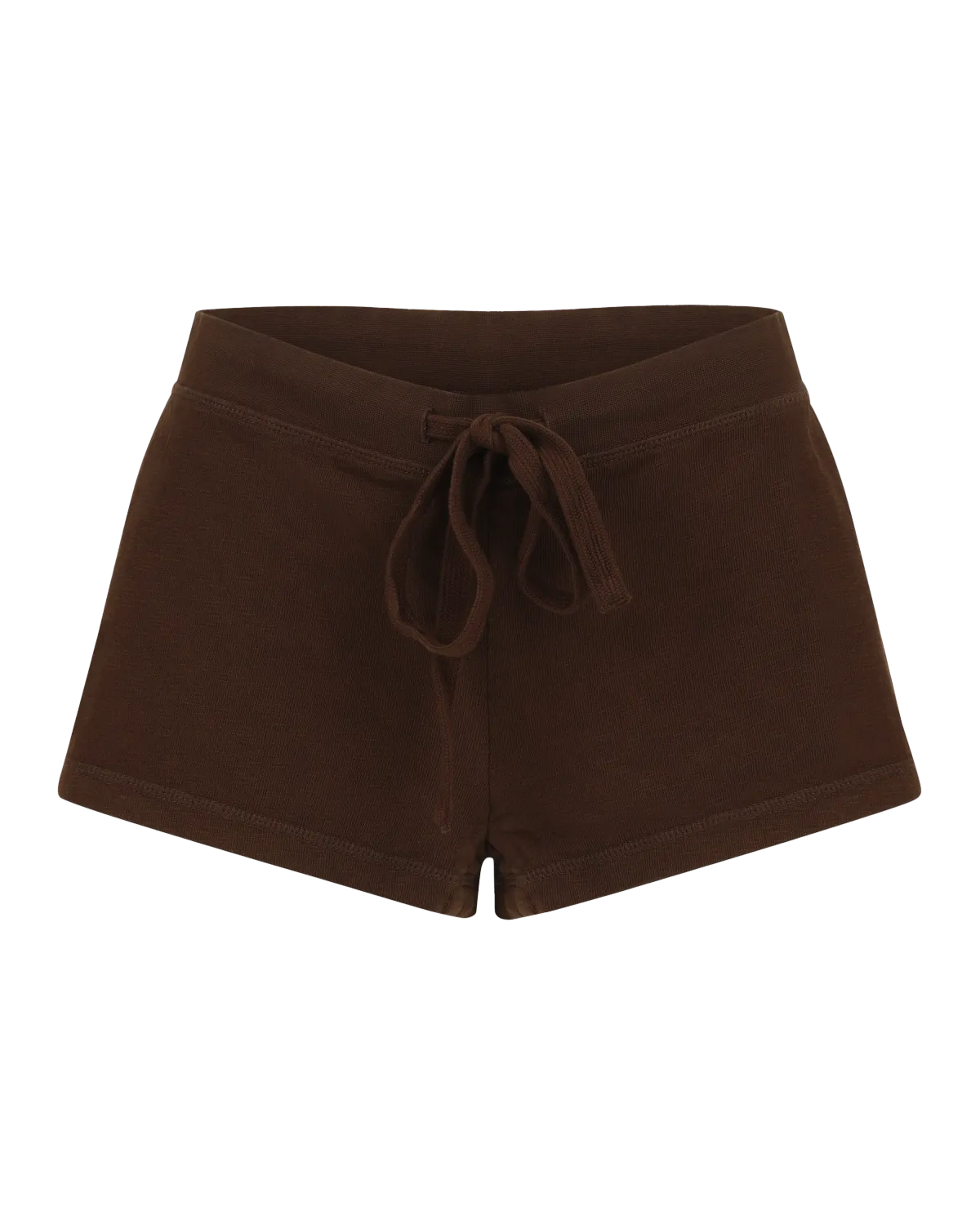 lightweight micro shorts brunette - entire studios