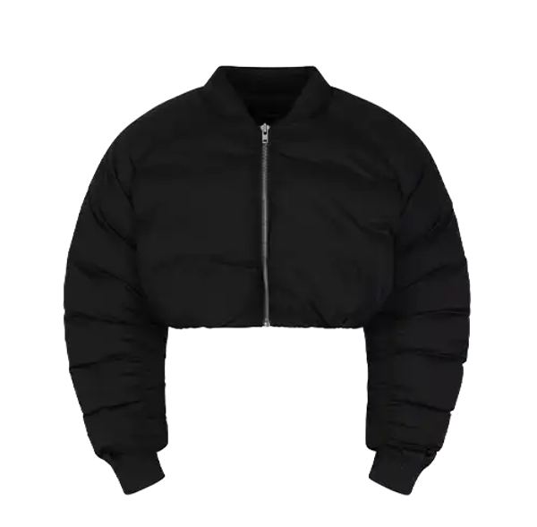 cropped pillow bomber pupil - entire studios