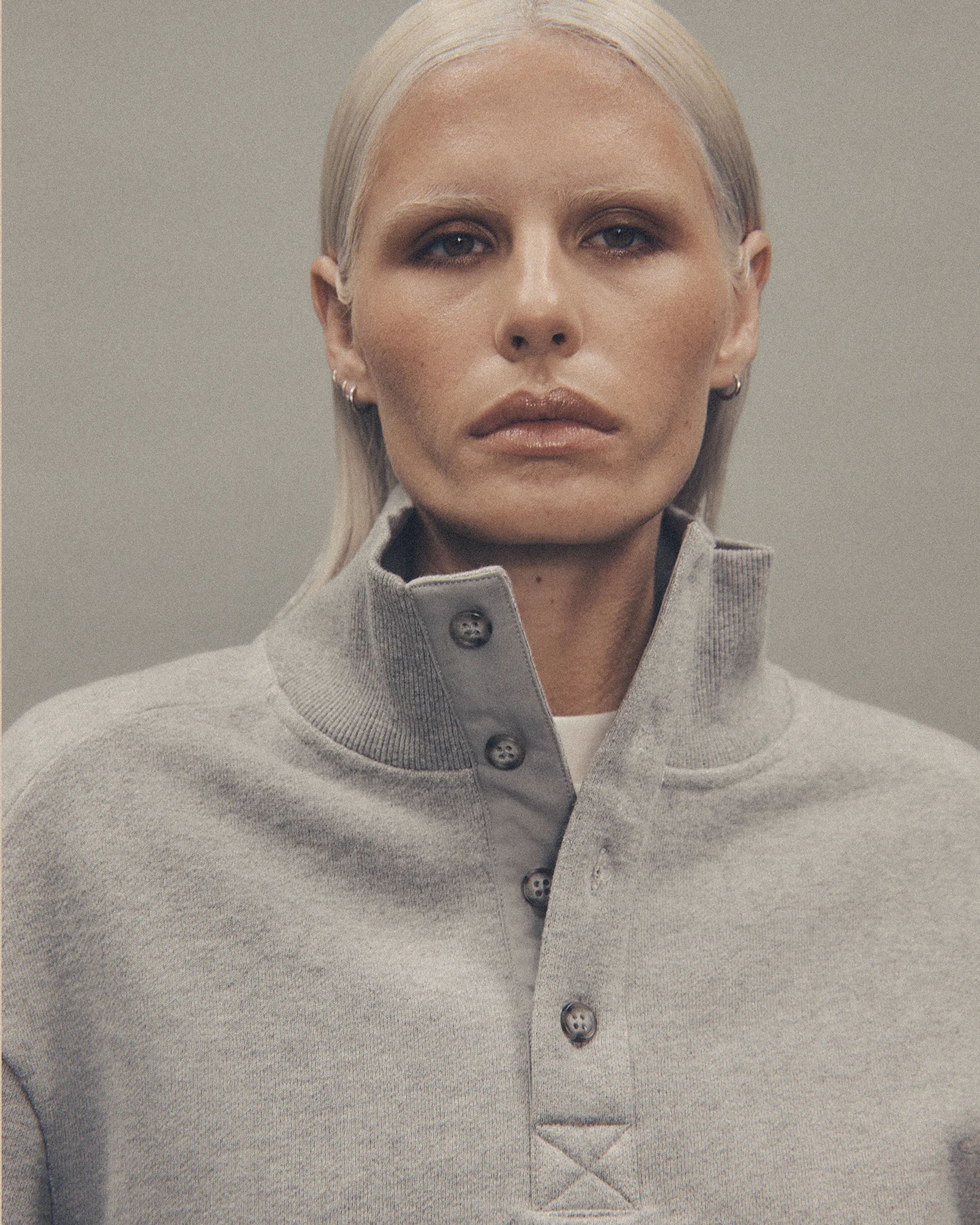 Port Pullover Grey Marle - Image 4