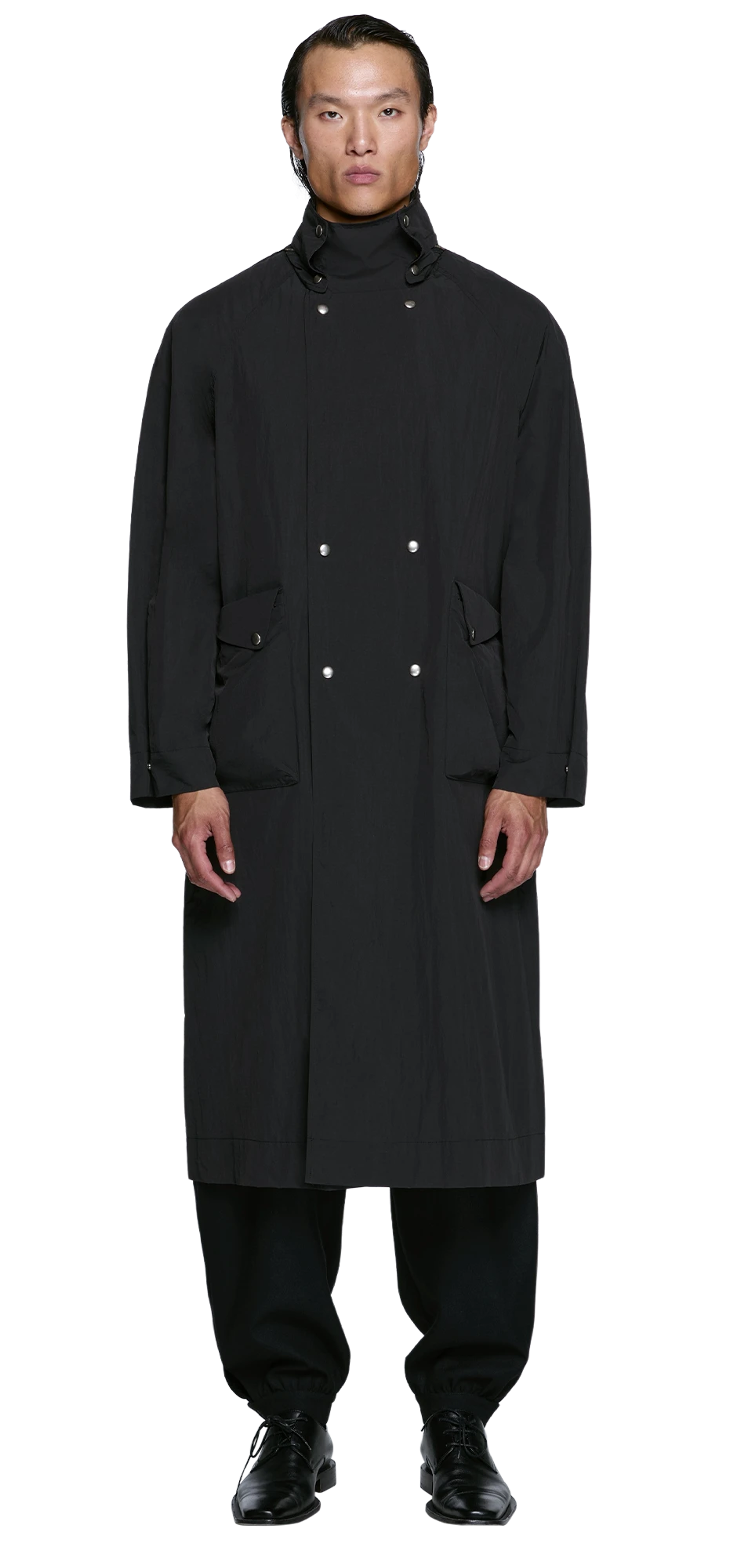 jack-raincoat-black-nylon character front view