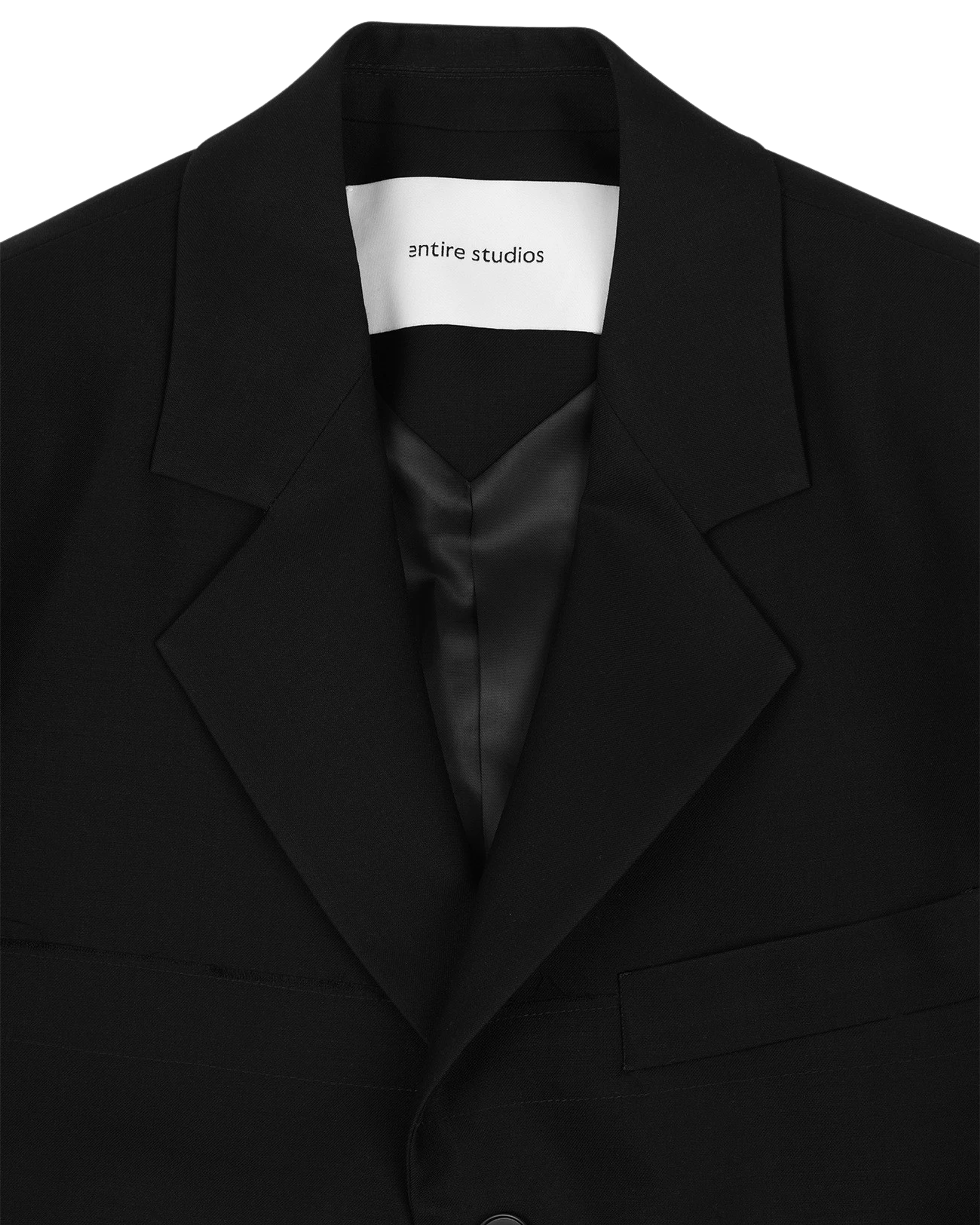 Single Breasted Jacket Black - Image 5