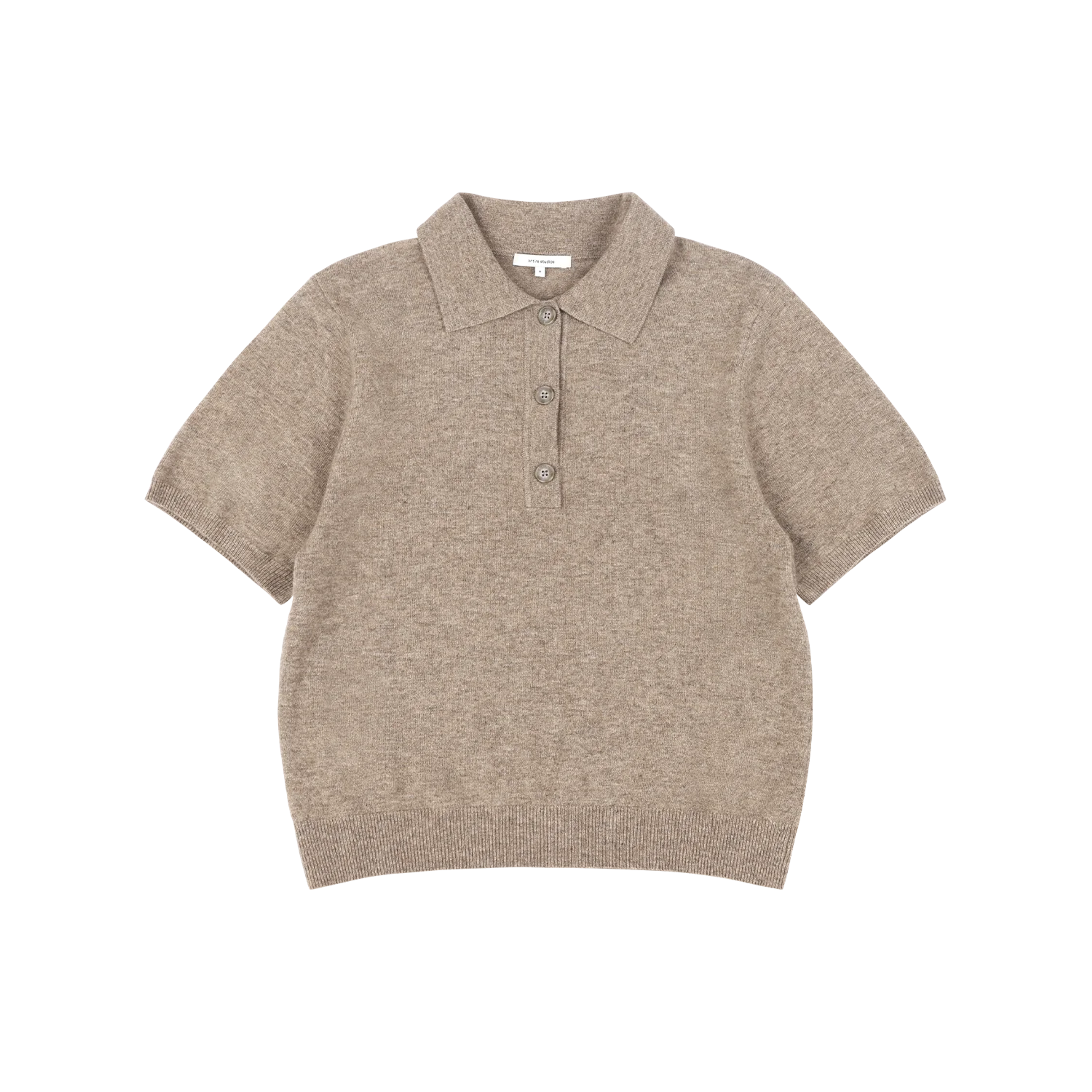 Product short-sleeve-knit-polo-camel thumbnail