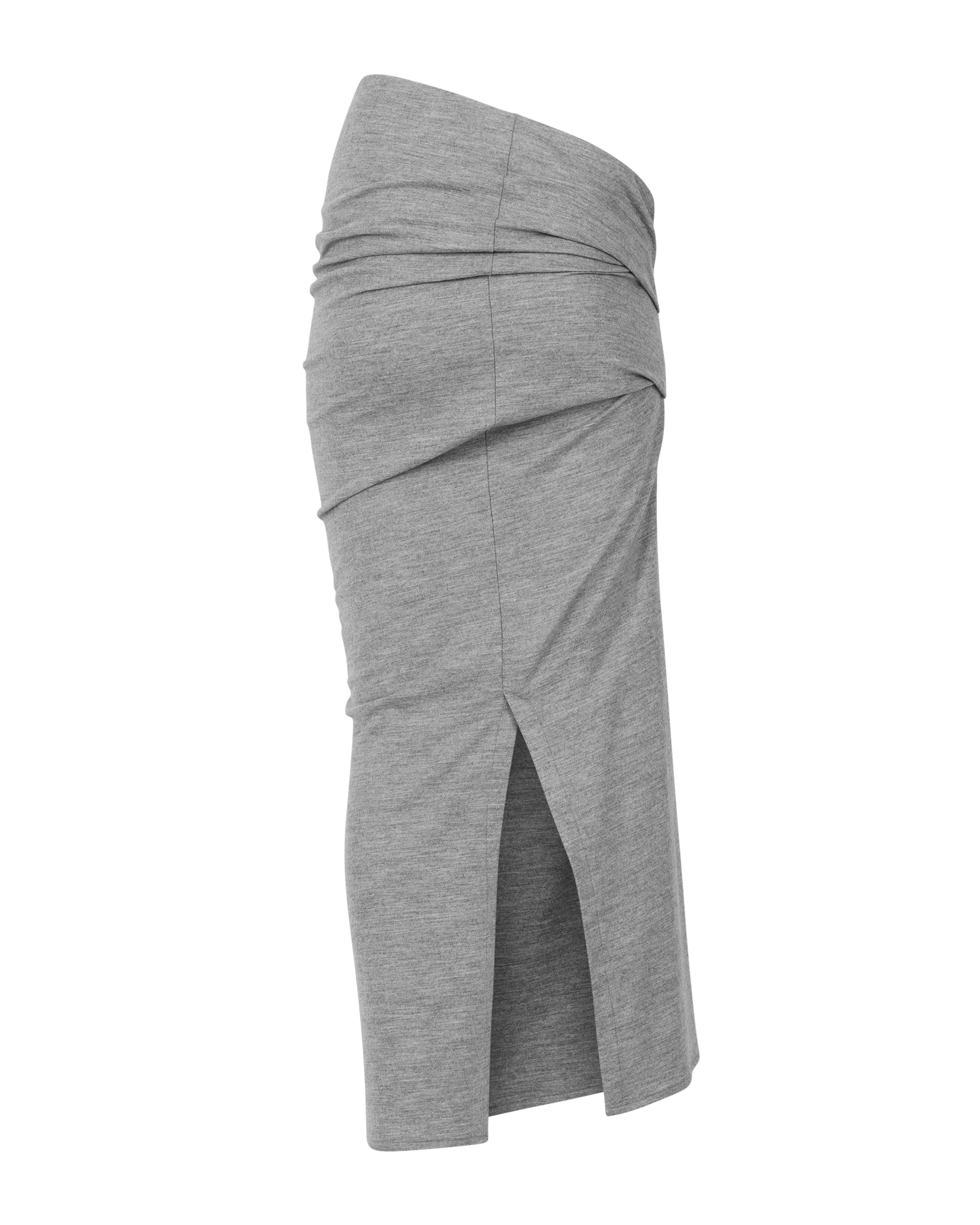 Wool Skirt Dust Grey - Image 2