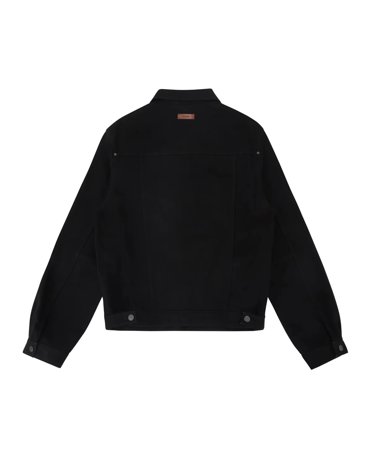 Classic Denim Jacket Black - Image 6