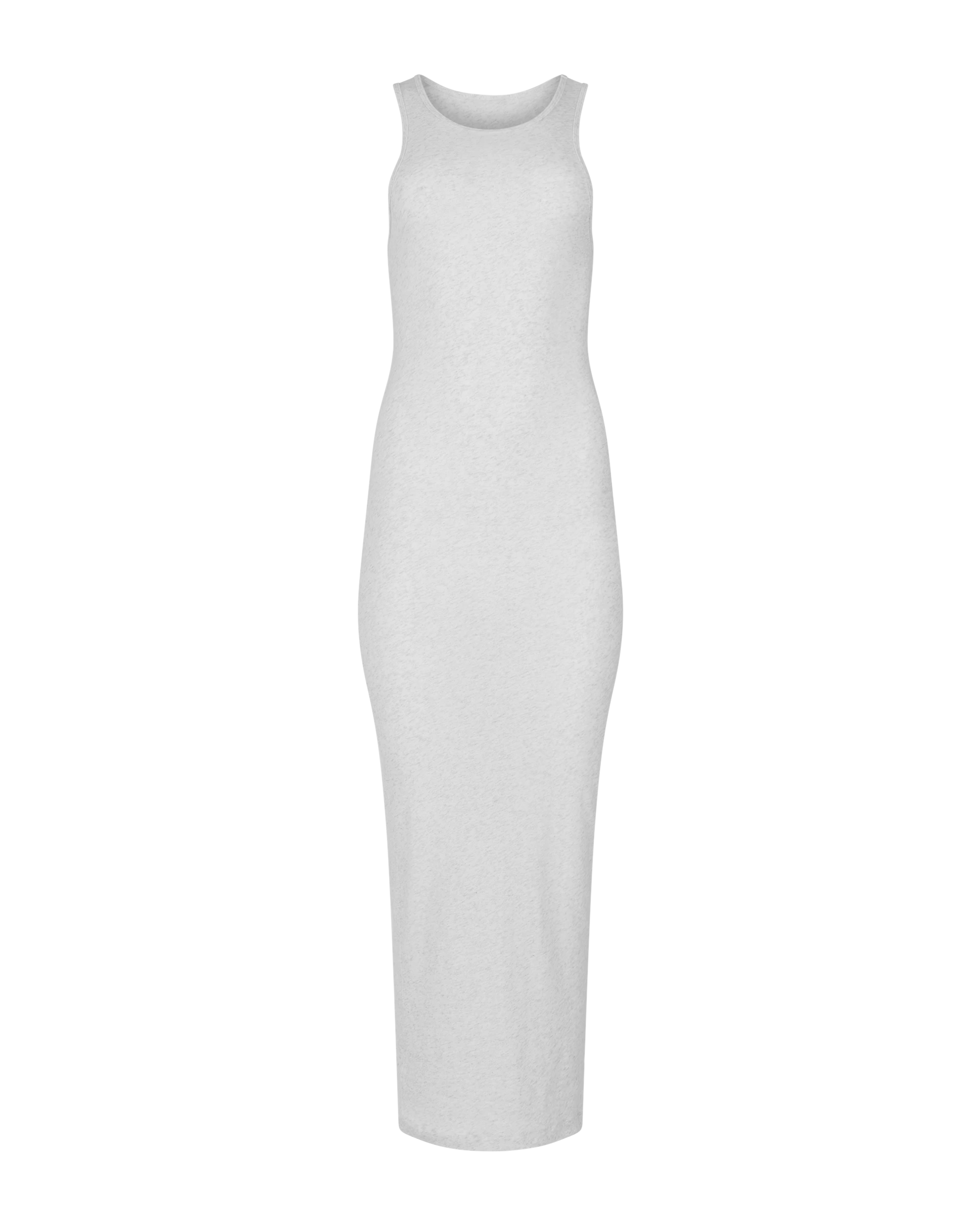 Midi Muscle Tank Heather Grey - Image 4