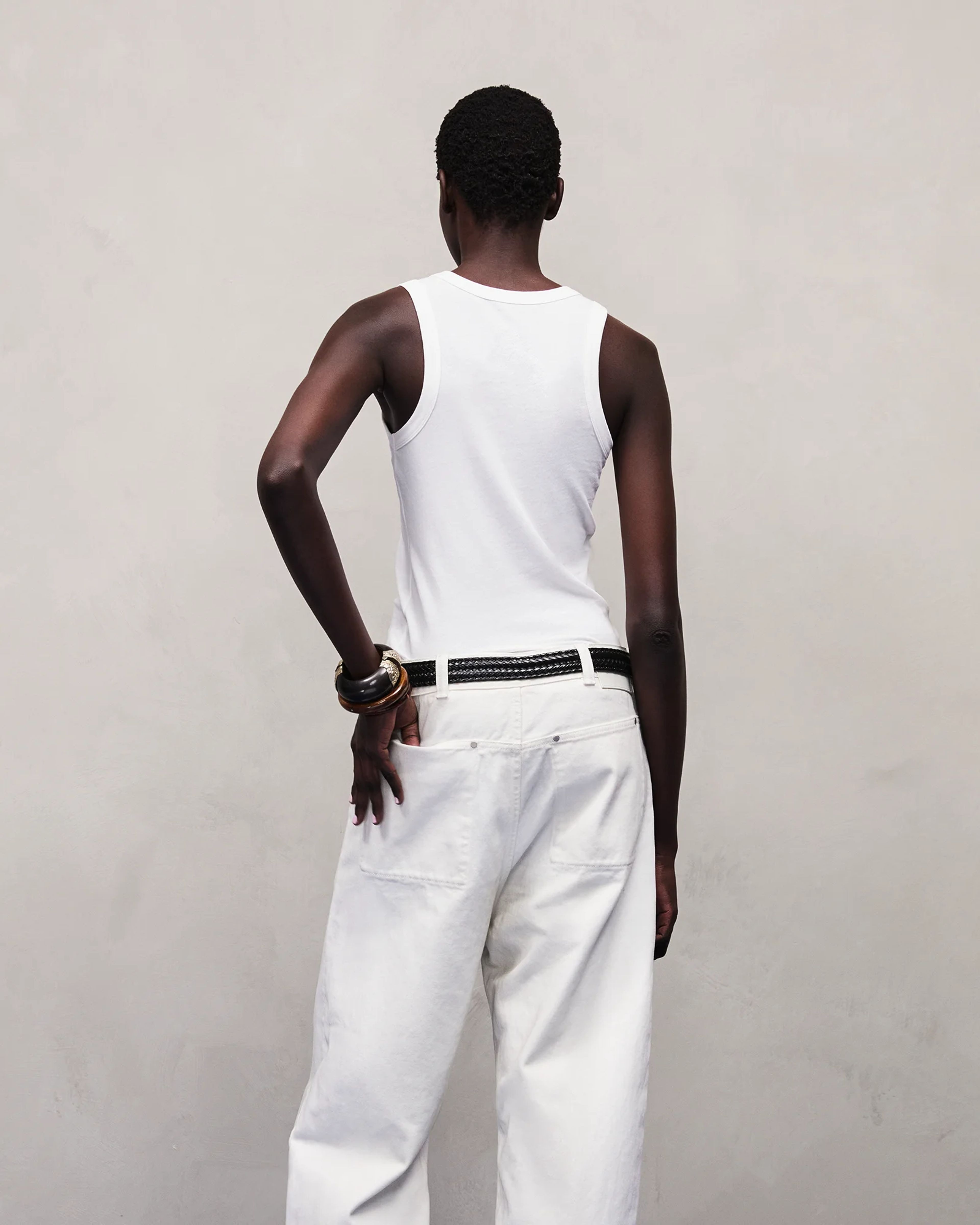 Rib Tank White - Image 4