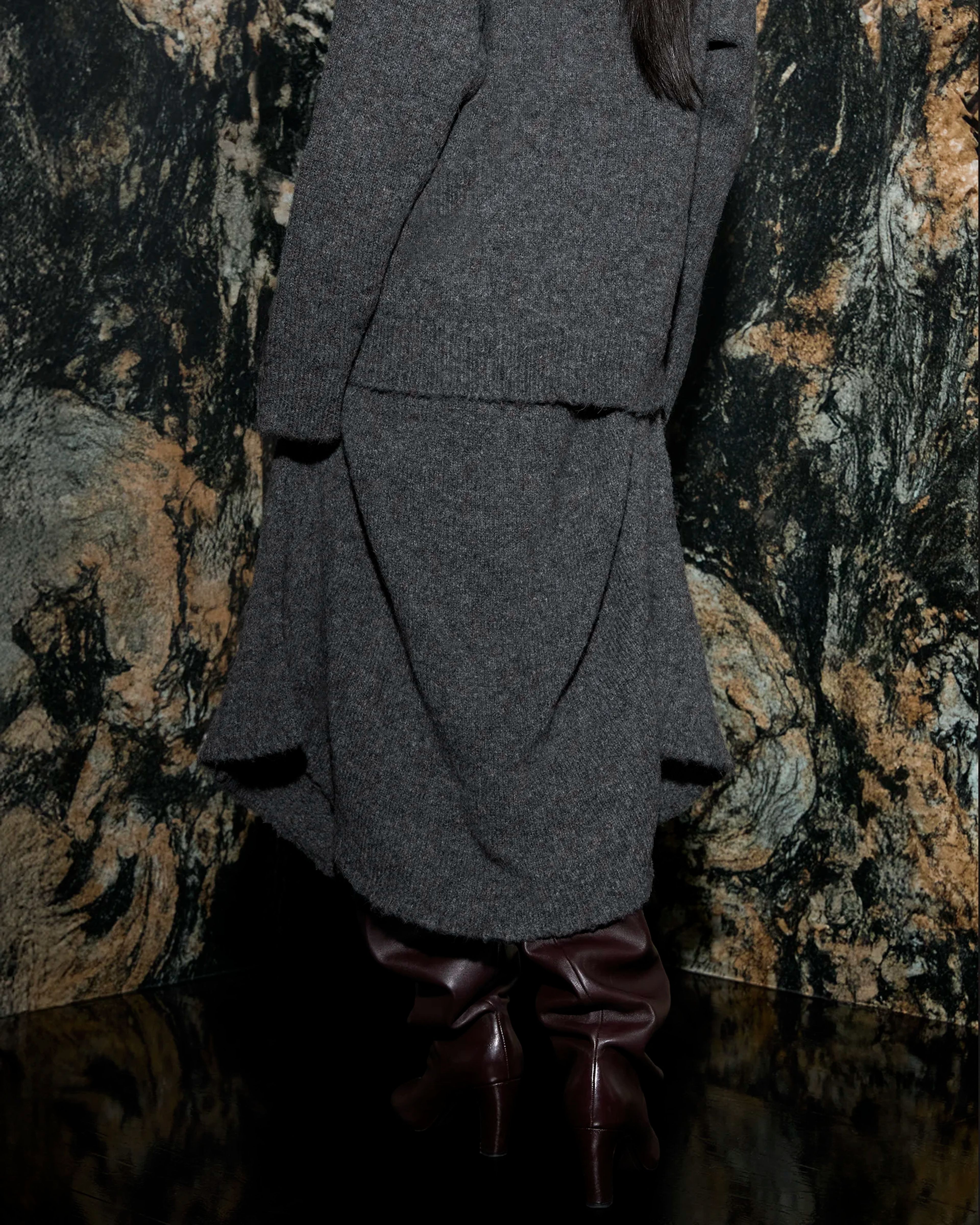 Flare Skirt Smoke - Image 1