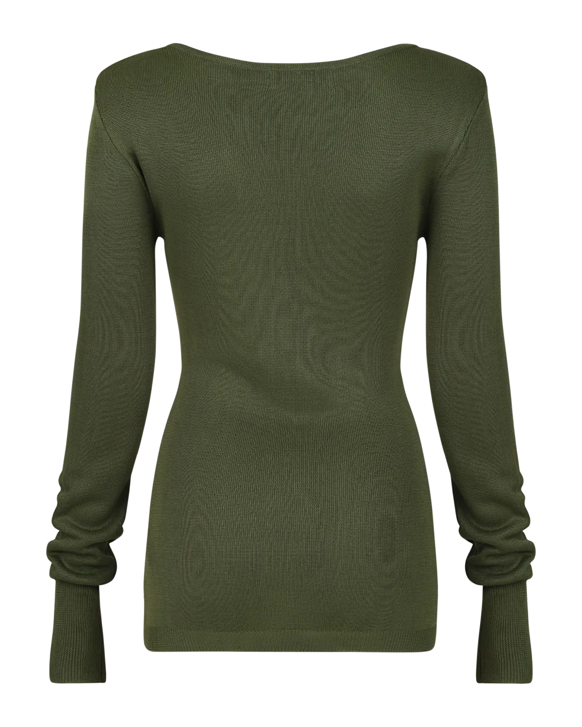 LS Boat Neck Top Moss - Image 4