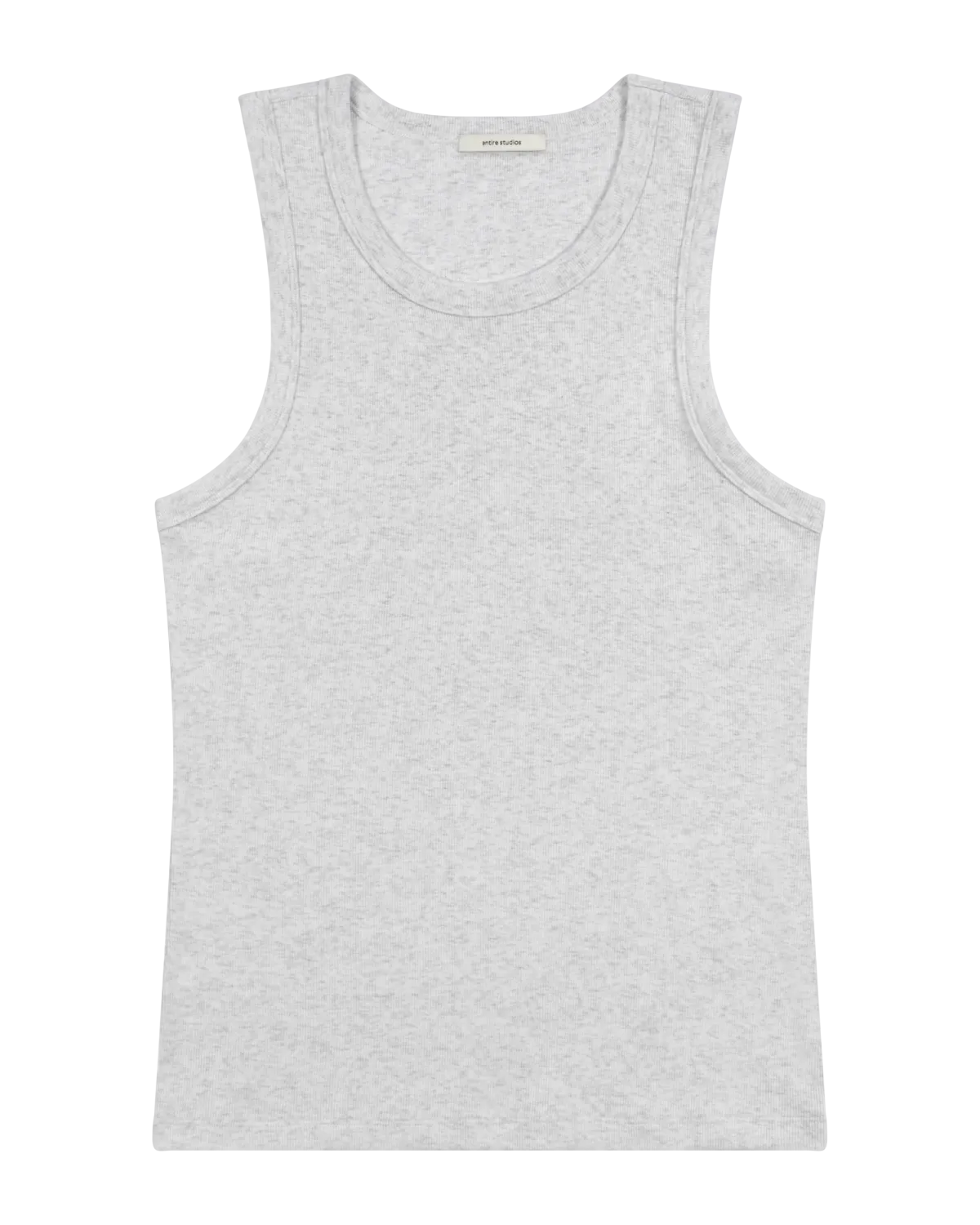 Rib Tank Heather Grey - Image 4
