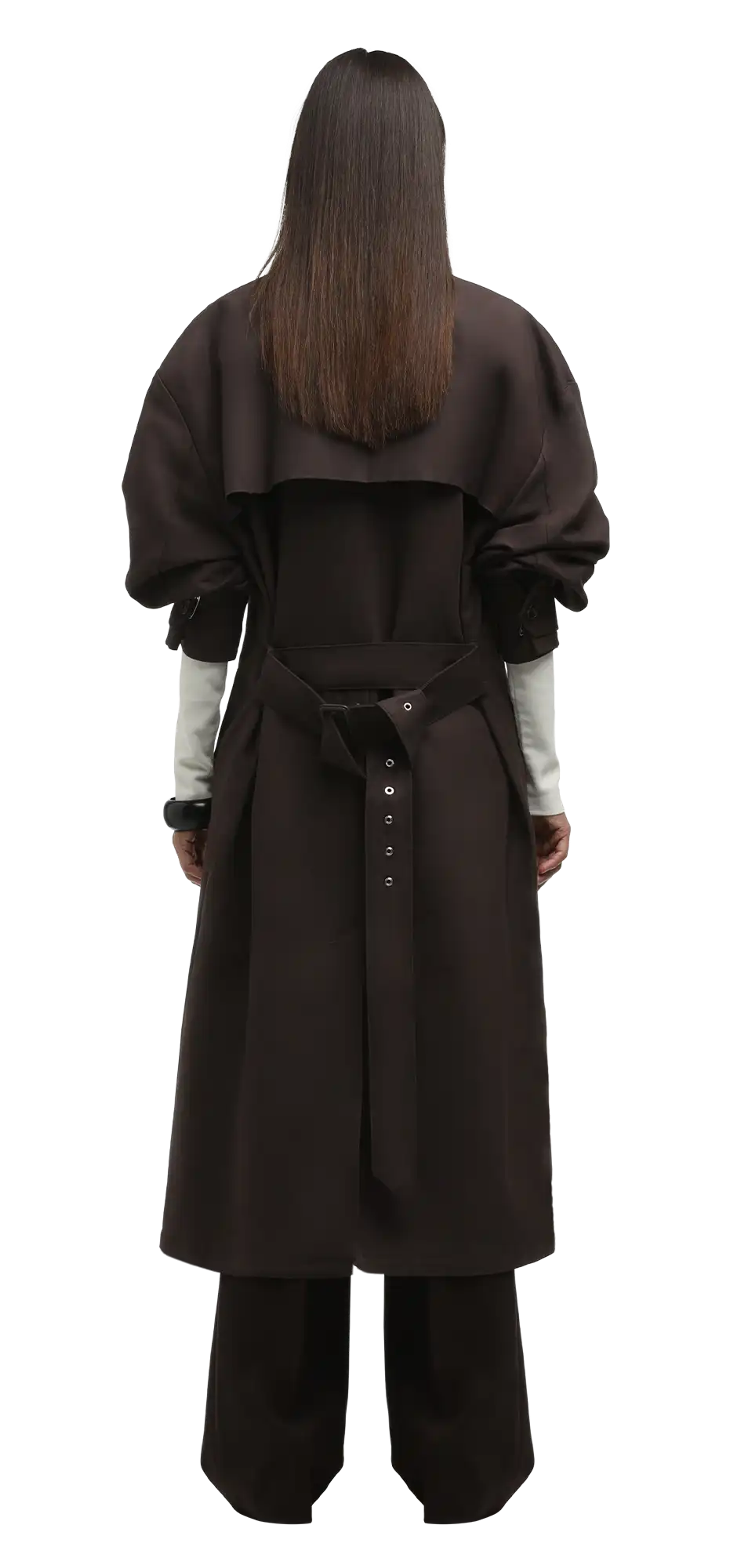 classic trench dark brown - entire studios