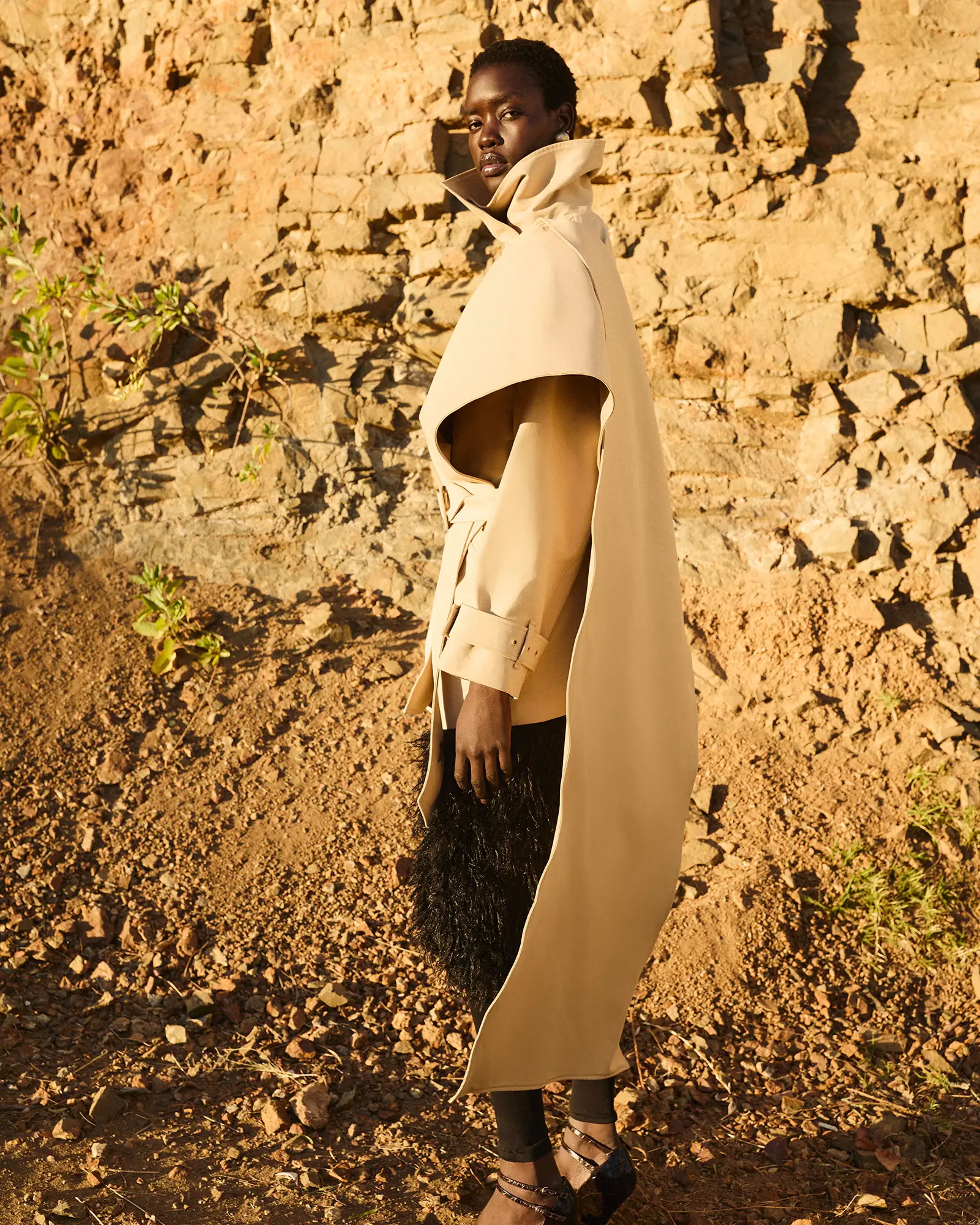 Mini Scarfcoat Sand - Image 3