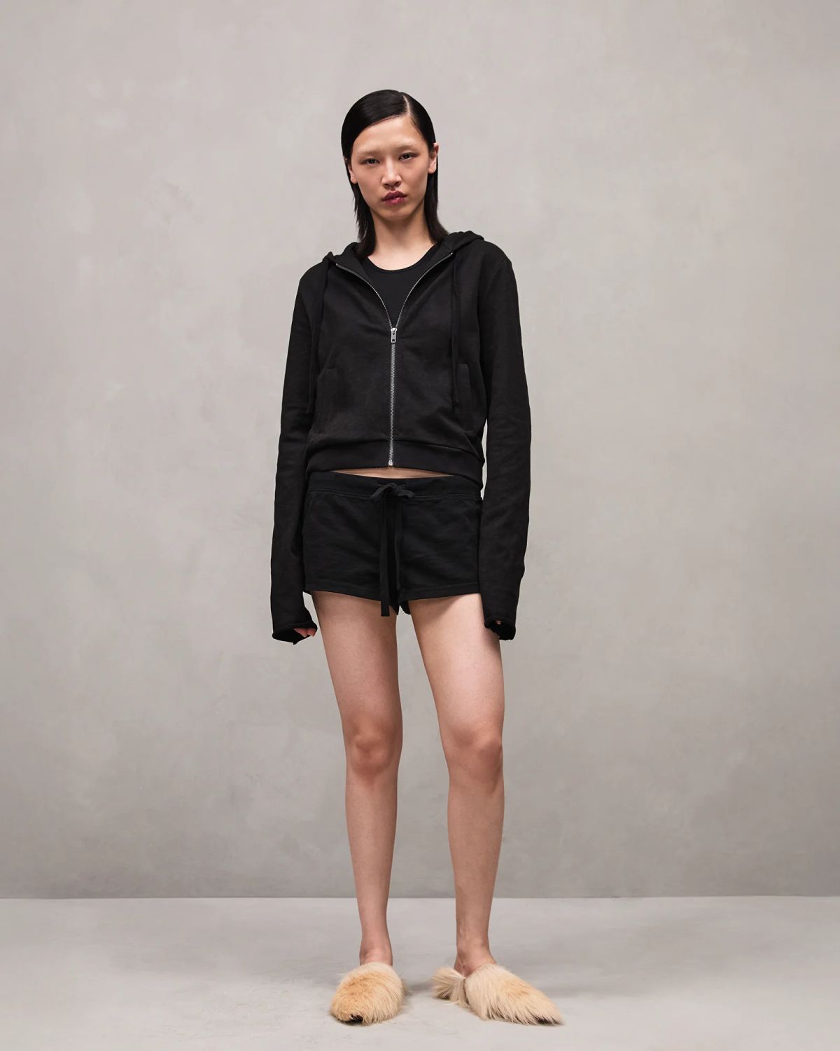 lightweight micro shorts black - entire studios