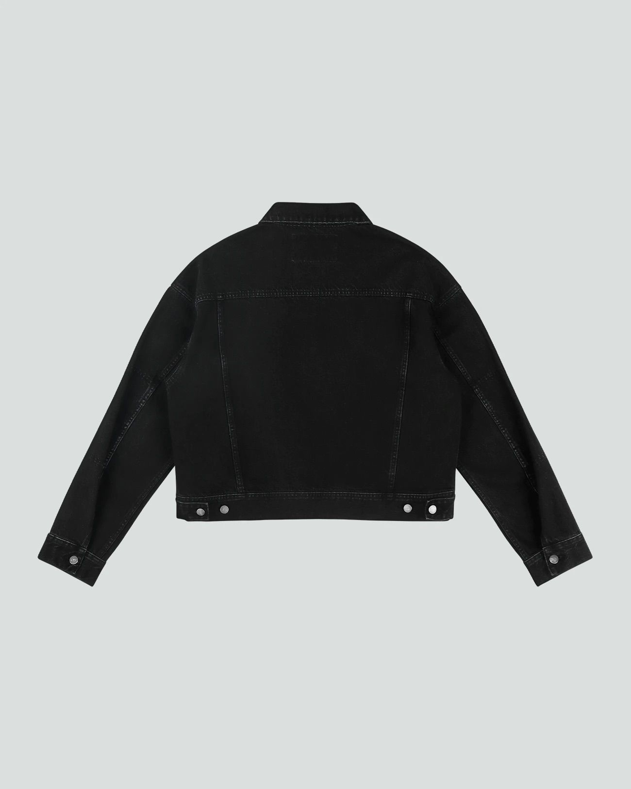 gem denim jacket magnetite - entire studios