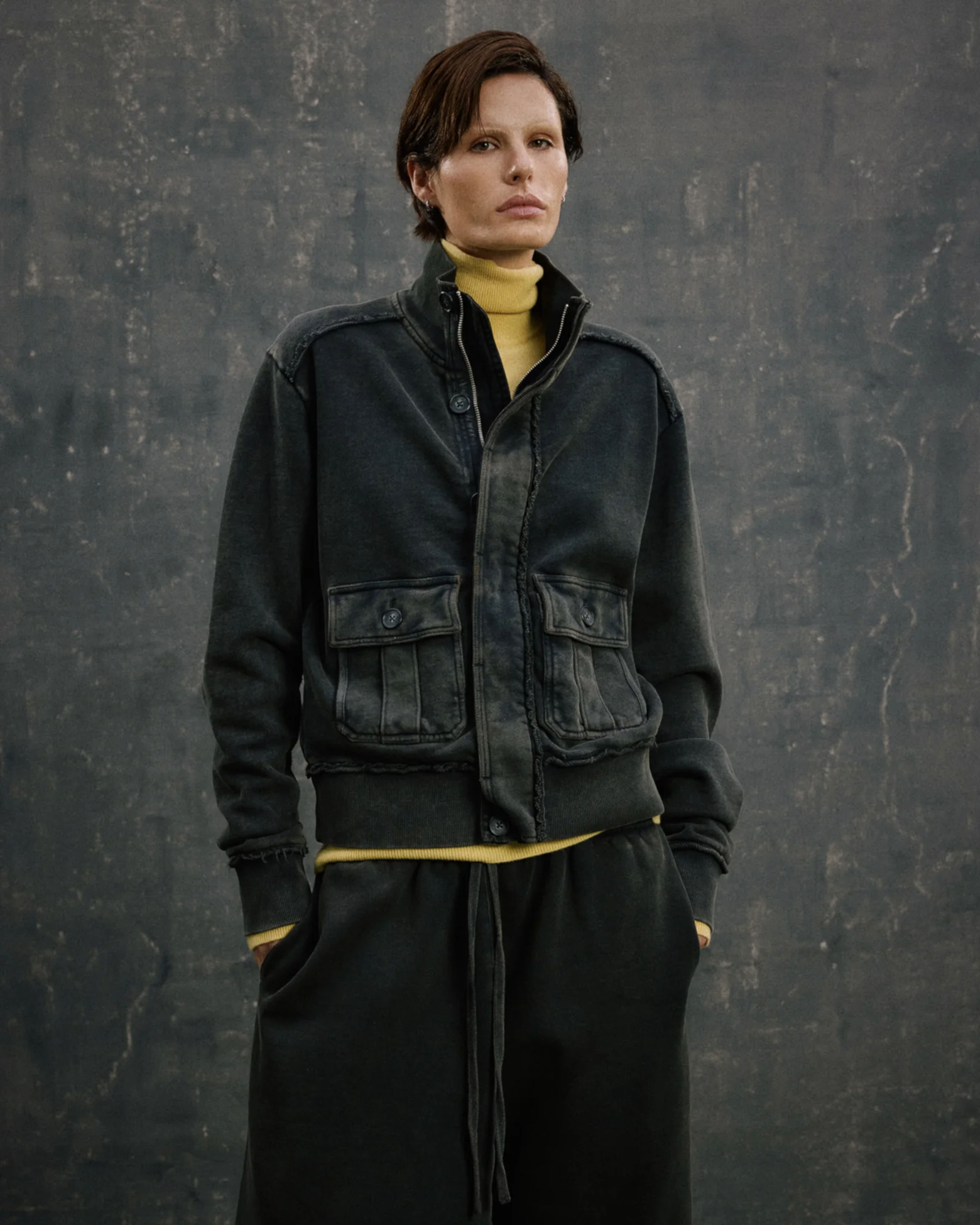 Supply Track Jacket Washed Black - Image 4