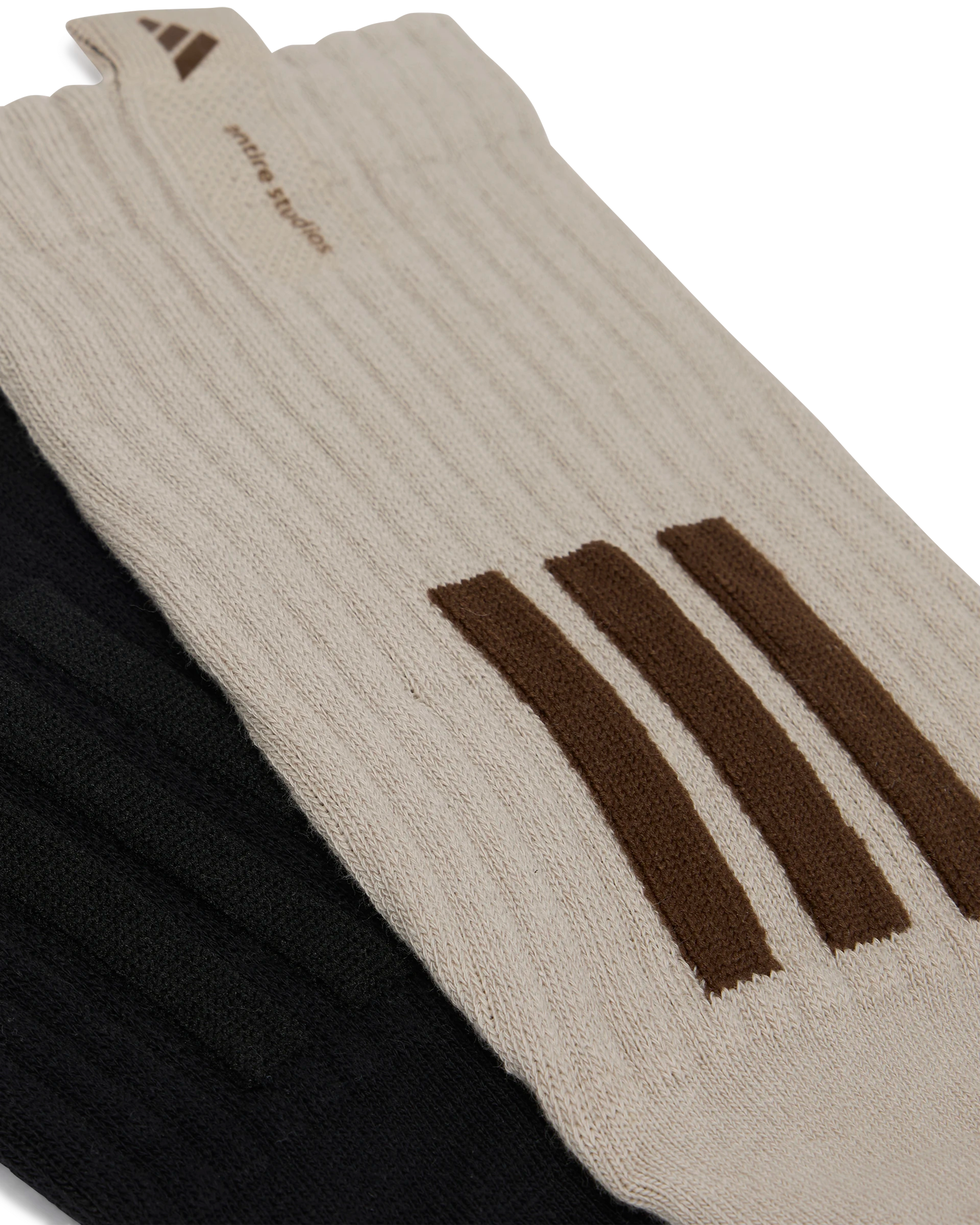 Regular Socks 2-Pair-Socks Black/Light Brown - Image 4