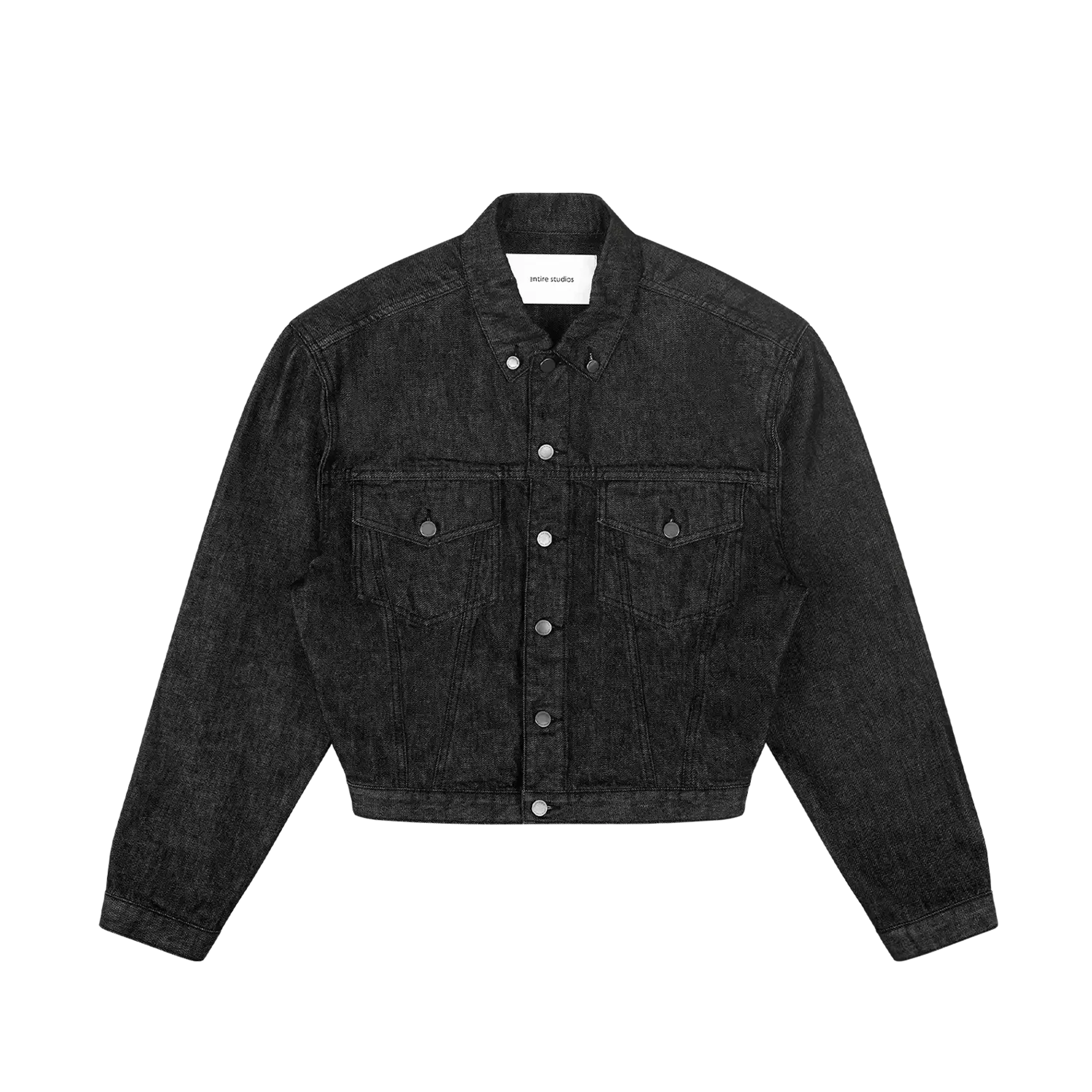 Product shrunken-denim-jacket-raw-black thumbnail
