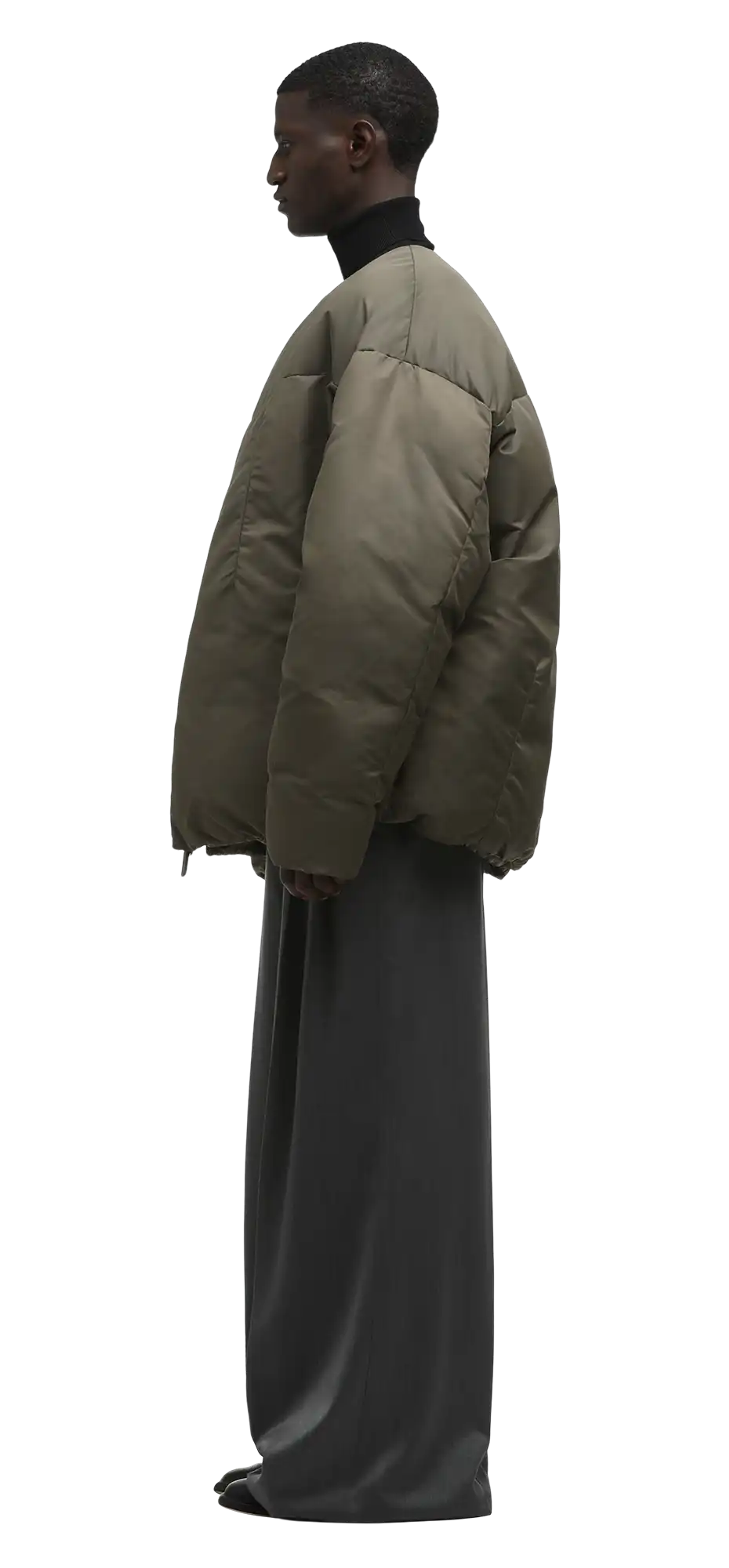 pod-puffer-olive character left view