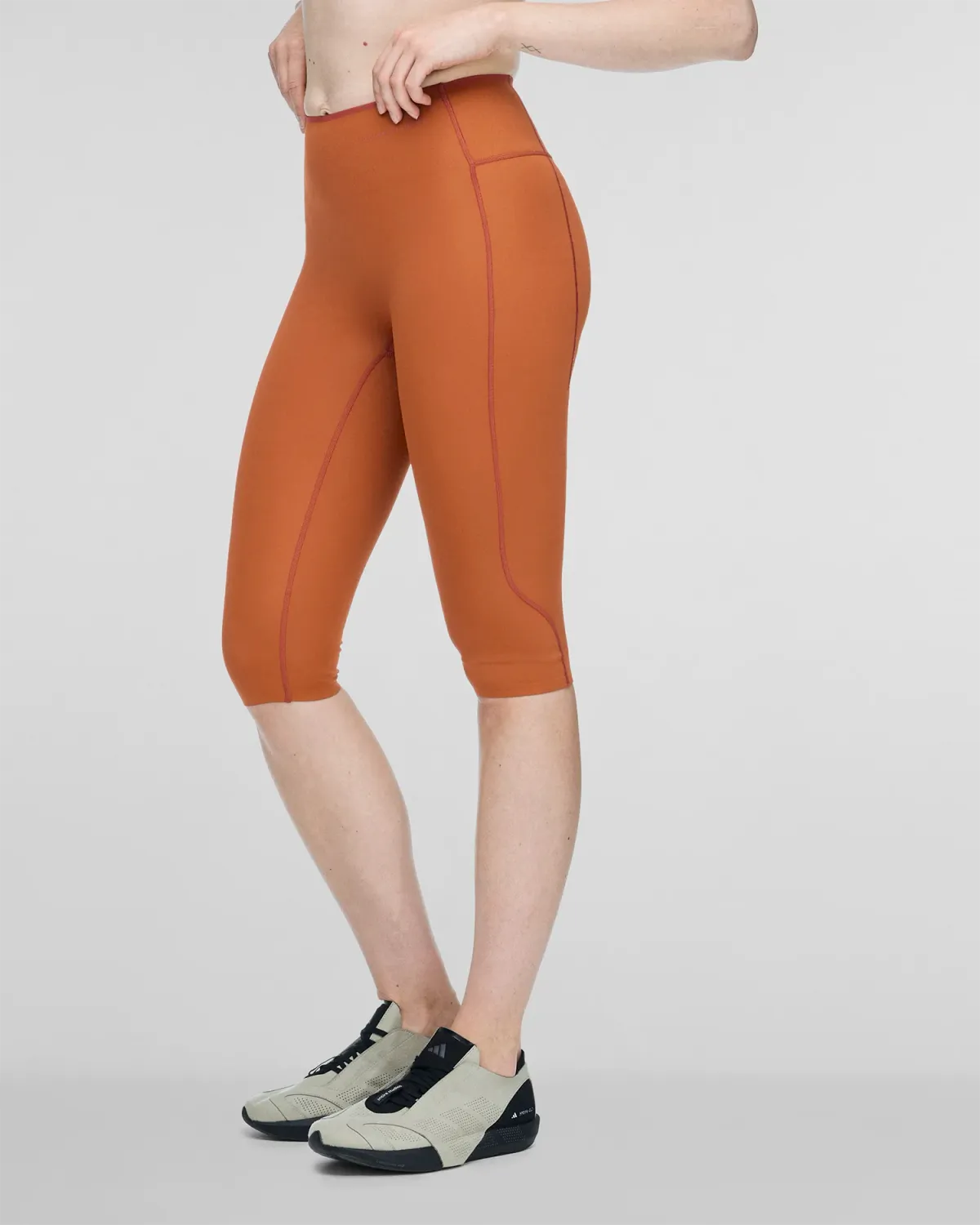 Optime Training Capri Leggings Fox Red - Image 3