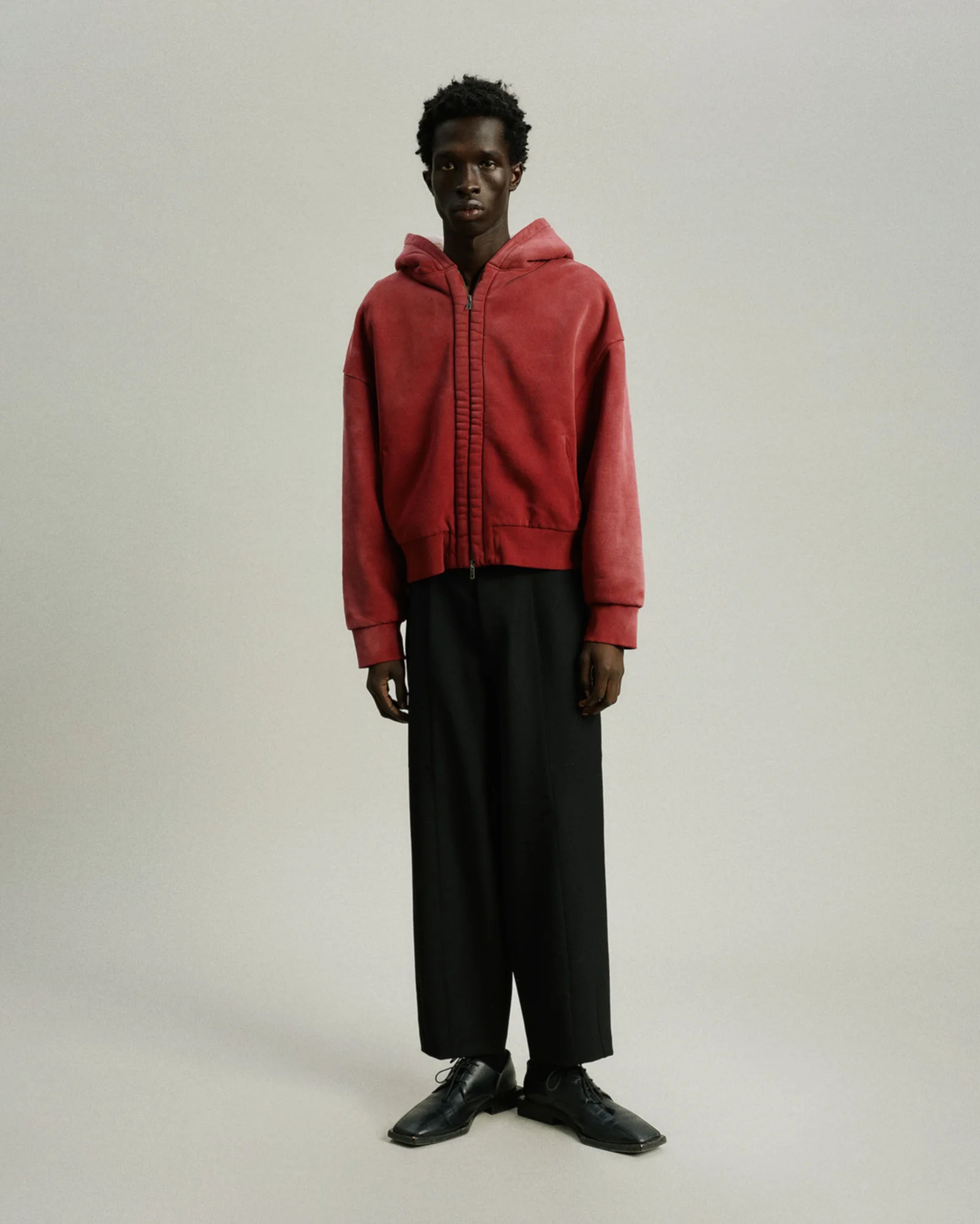 Sherpa Hood Red Clay - Image 6