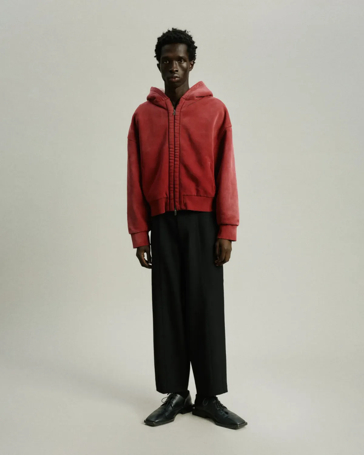 Sherpa Hood Red Clay - Image 6