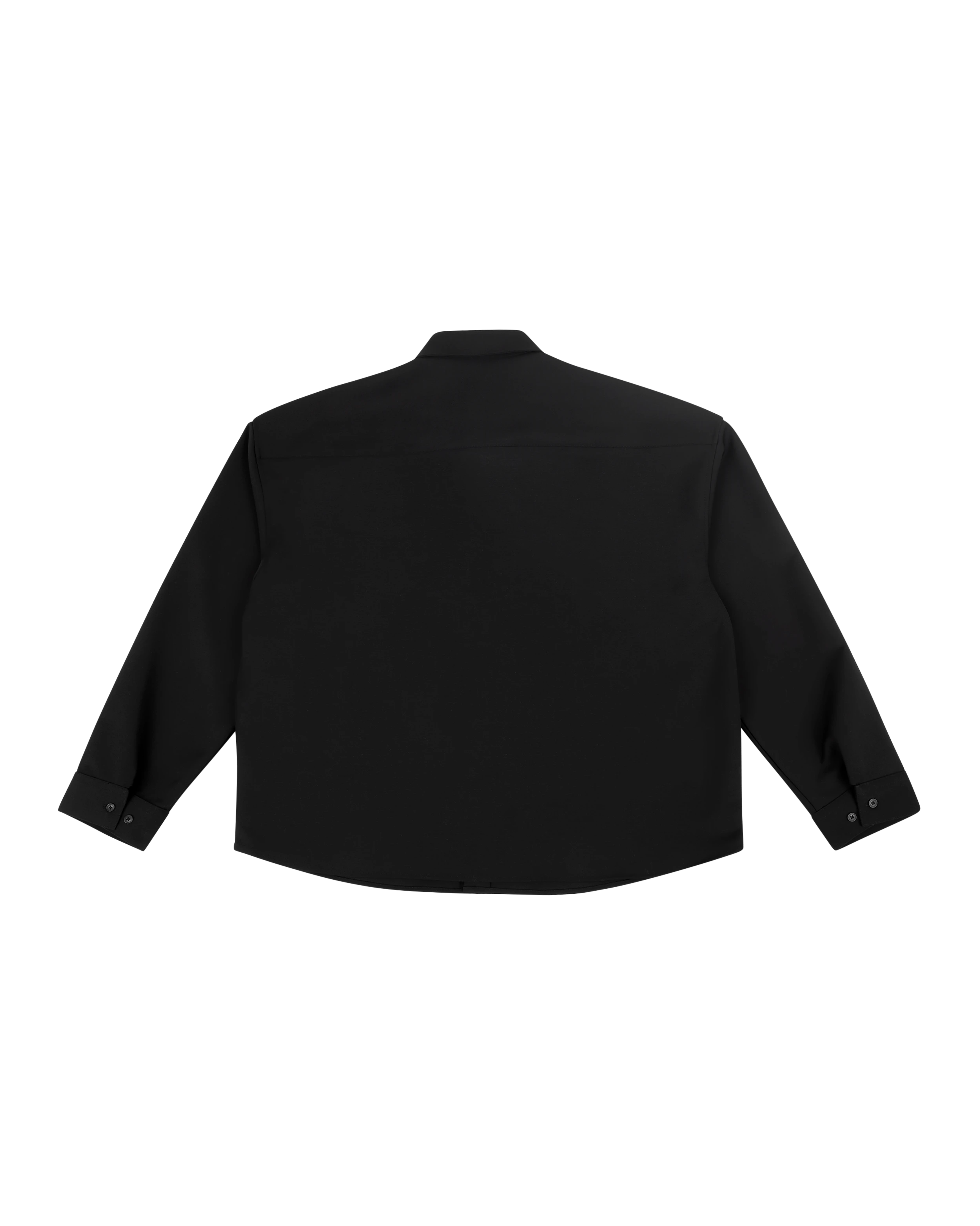 Miller Shirt Black Wool - Image 6