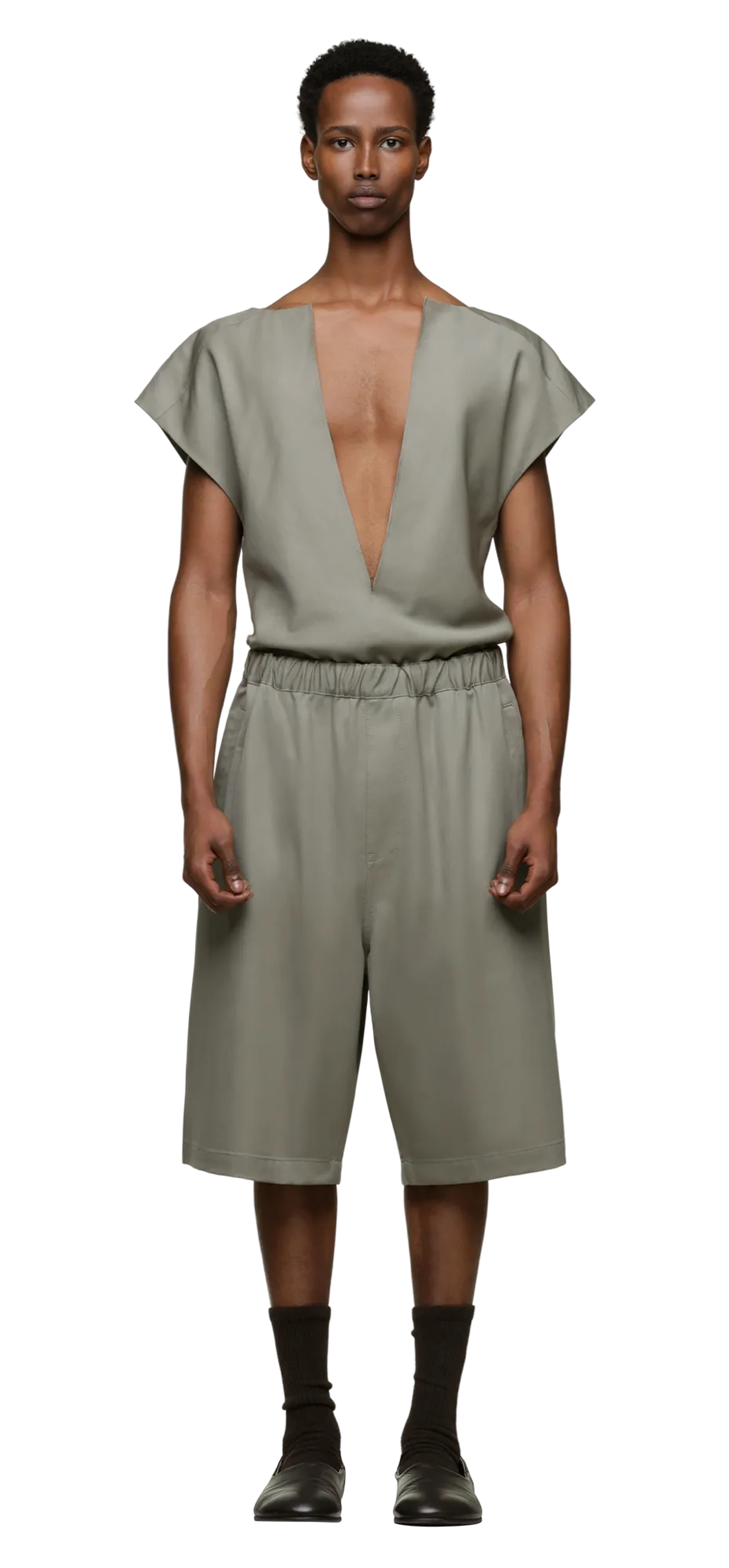 boxing-suiting-short-kelly-green character front view