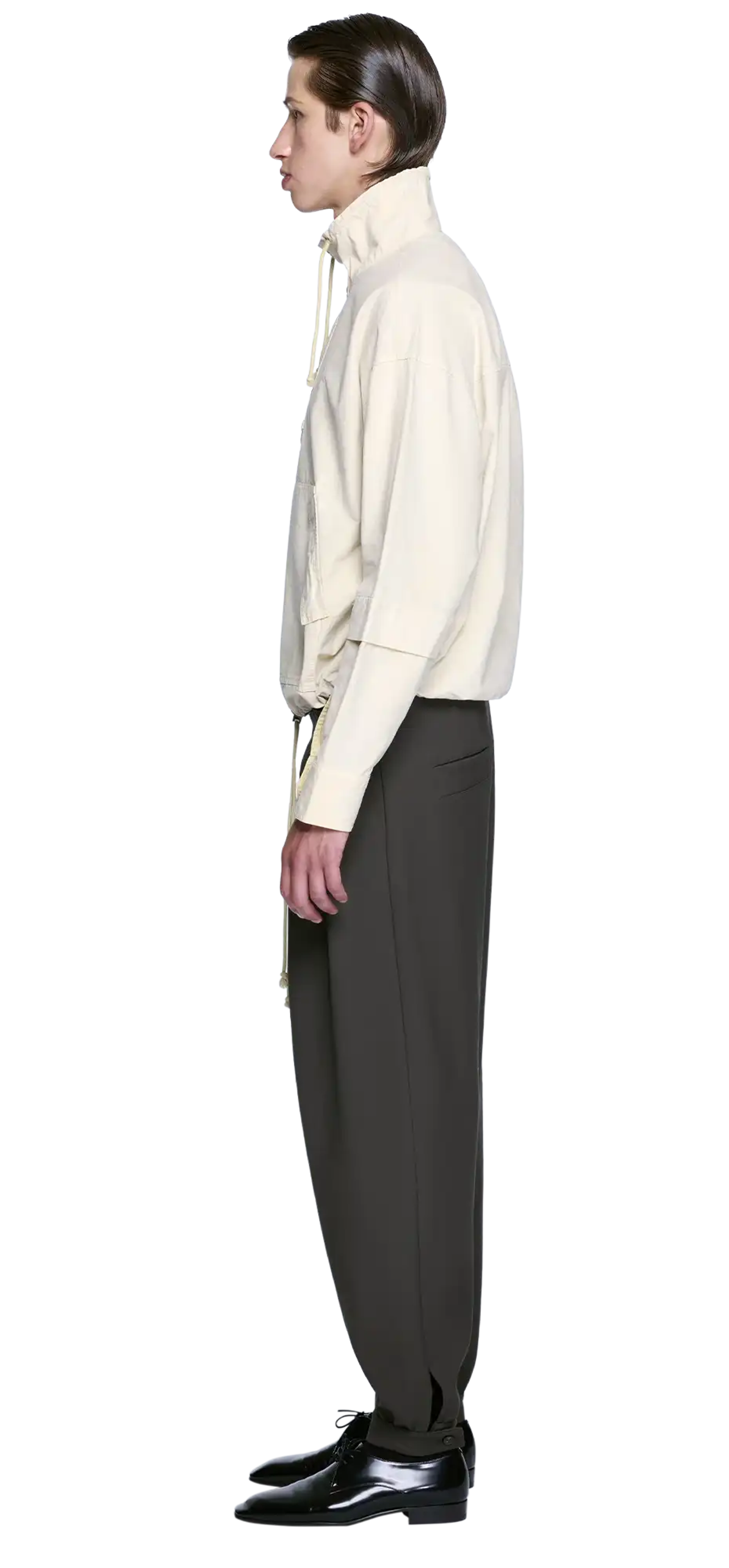 bowery-anorak-cream character left view