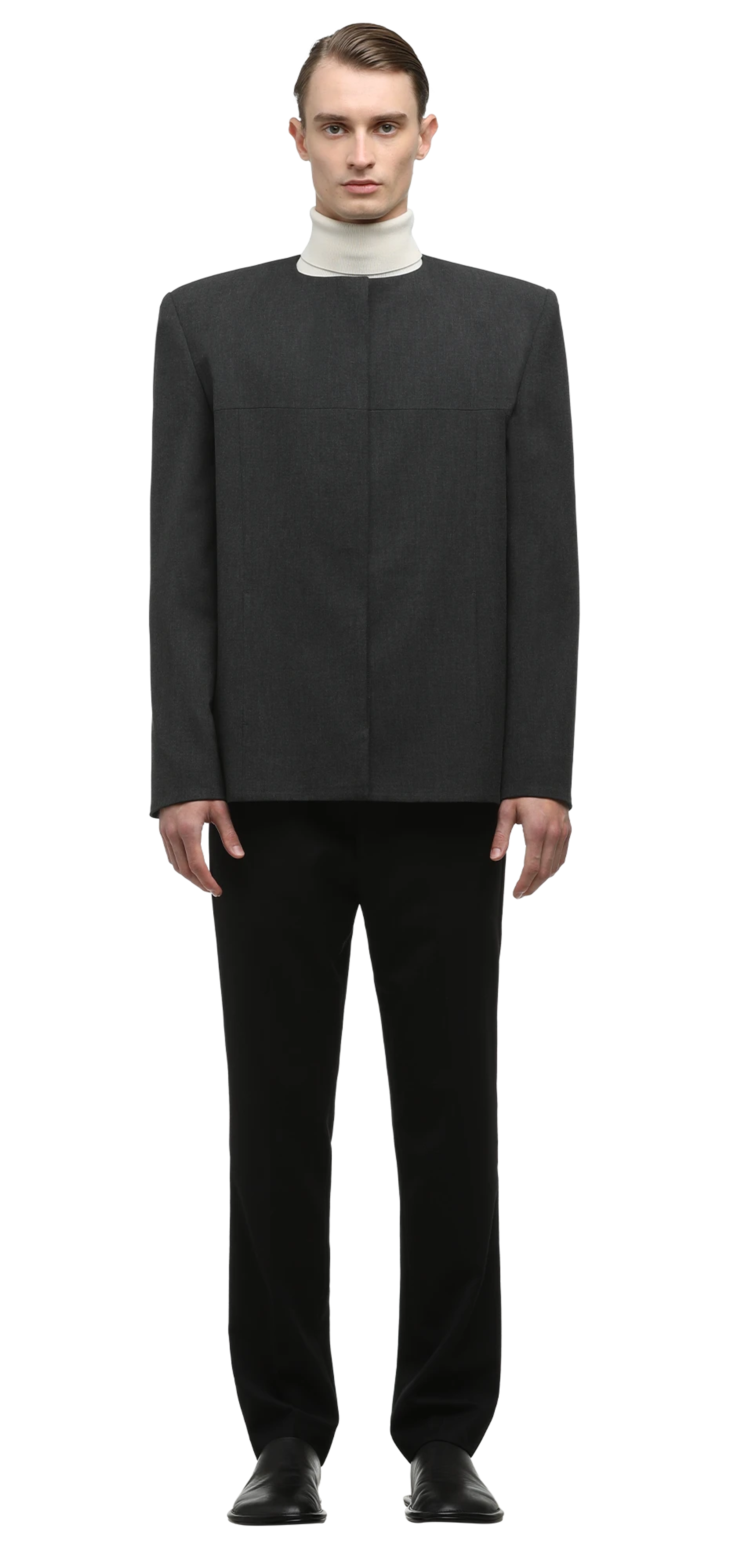 oblong-tailored-jacket-graphite character front view