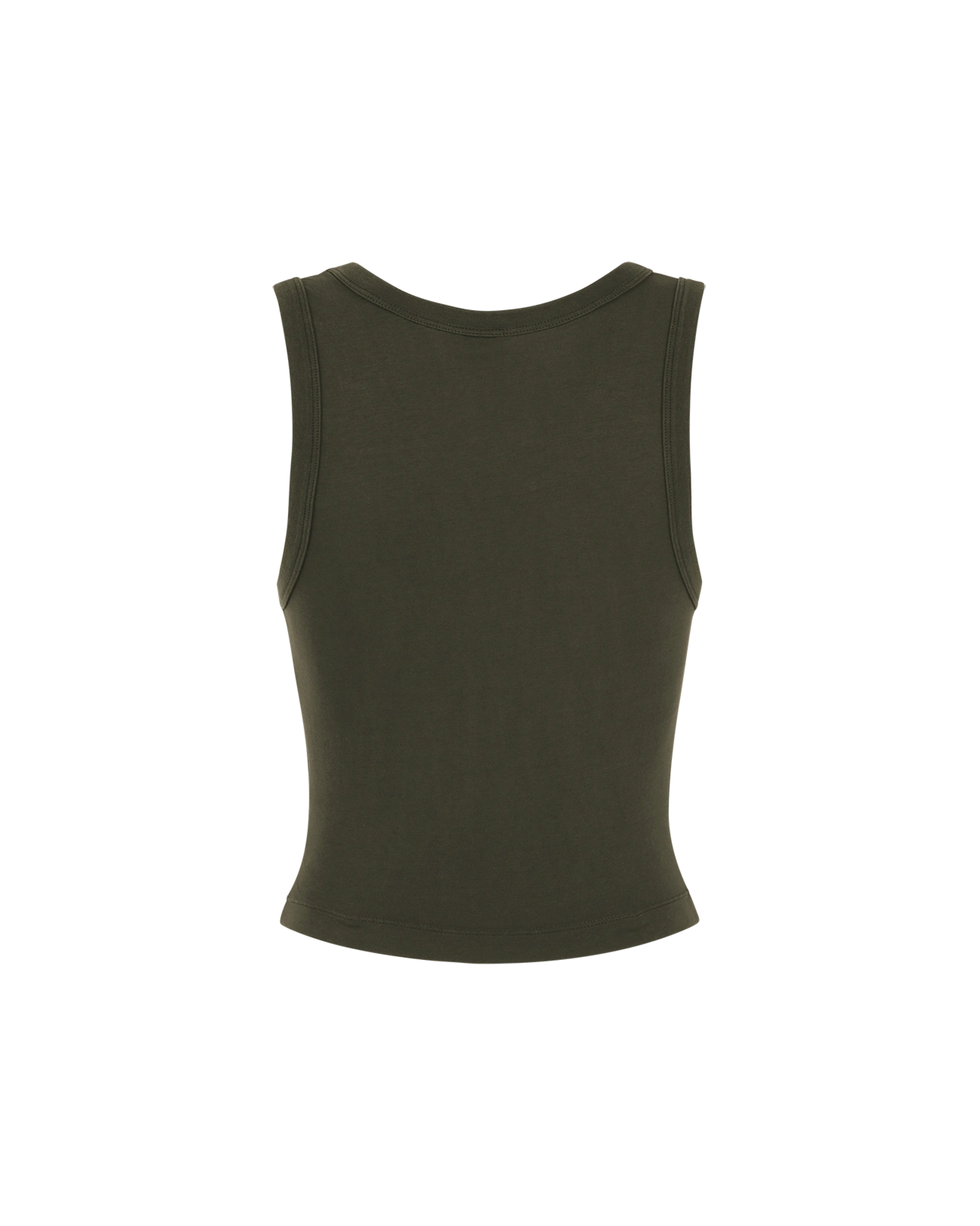 Cropped Tank Military - Image 2