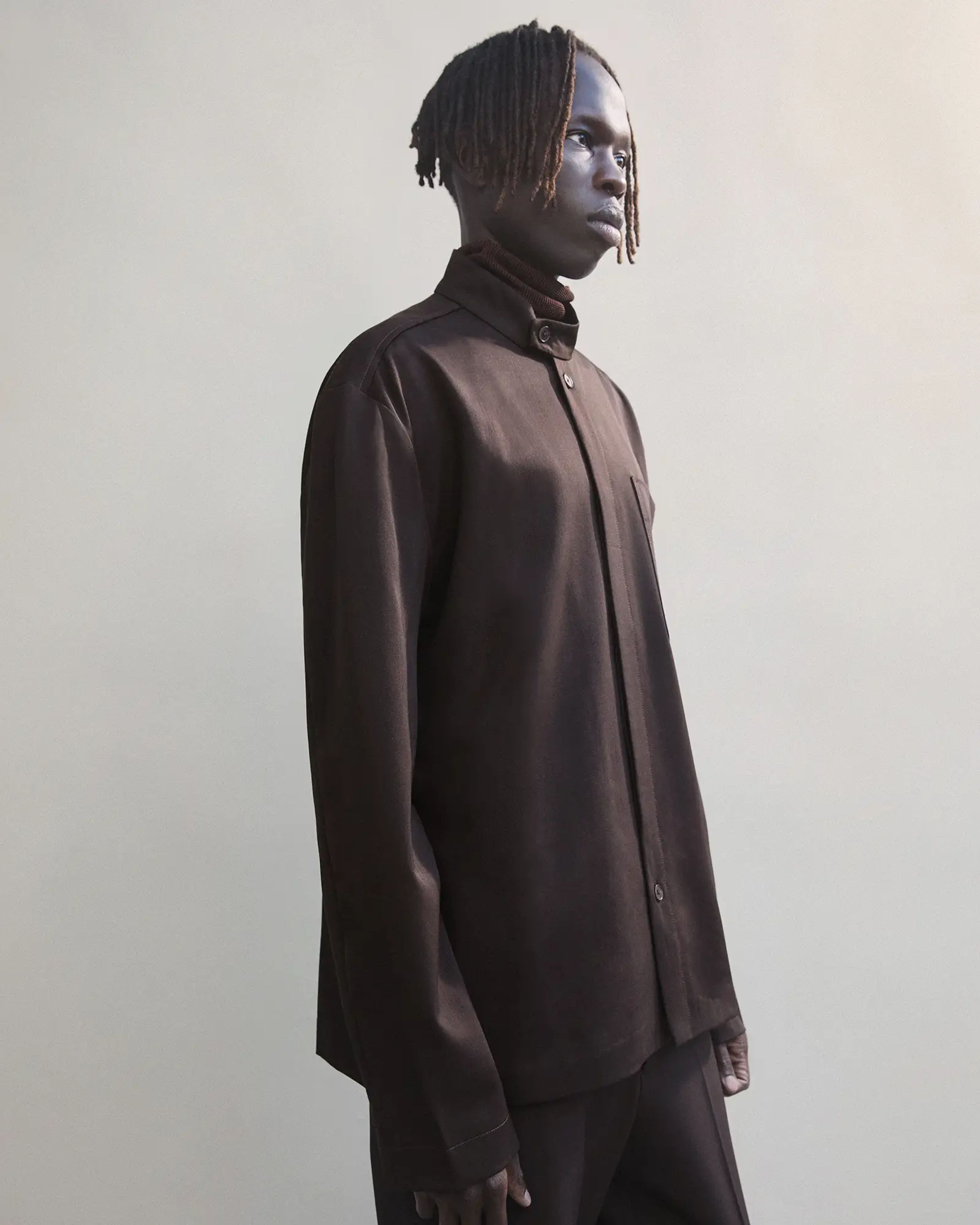 Rosa Shirt Tobacco - Image 1