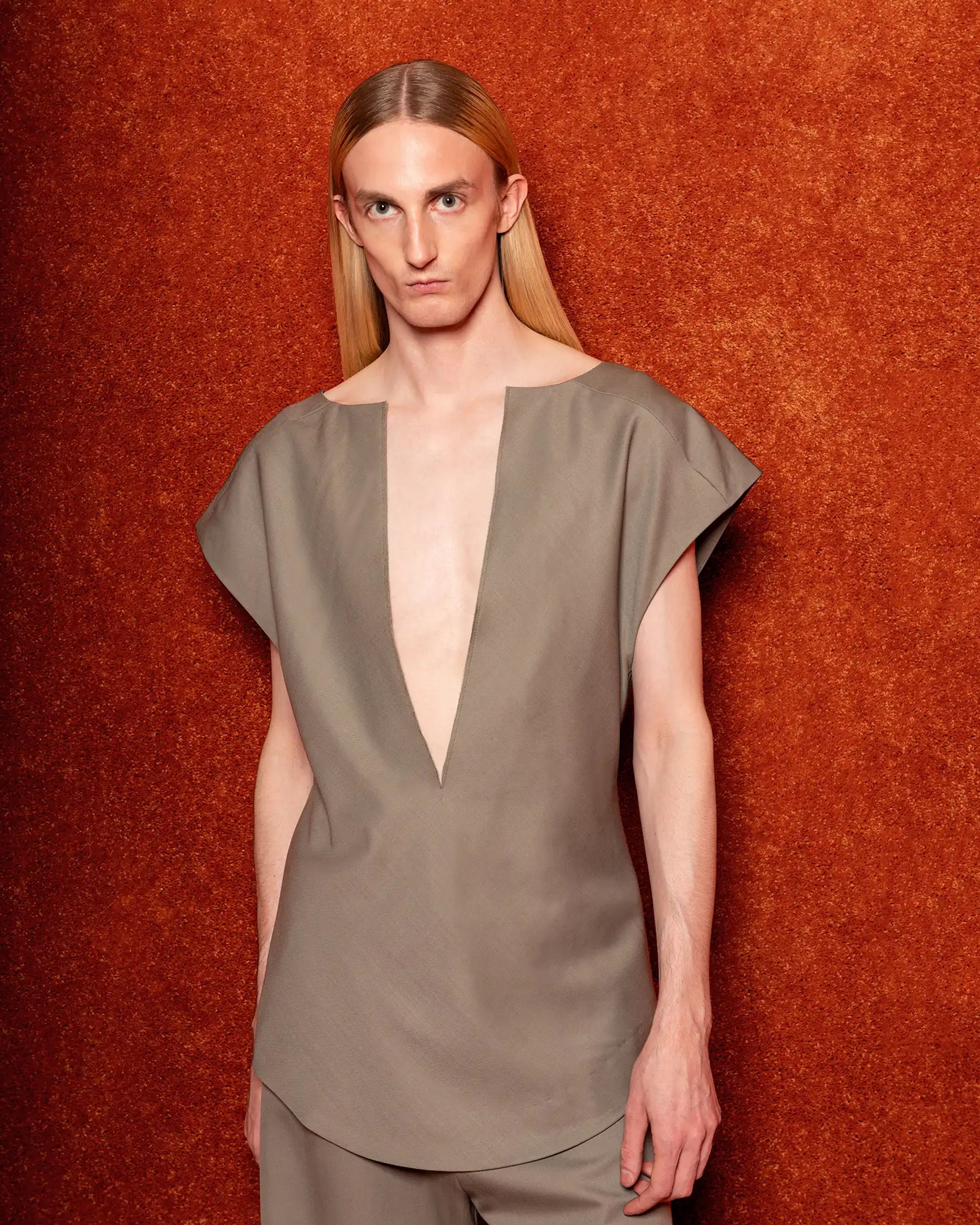 Deep Vee Tank Kelly Green - Image 1