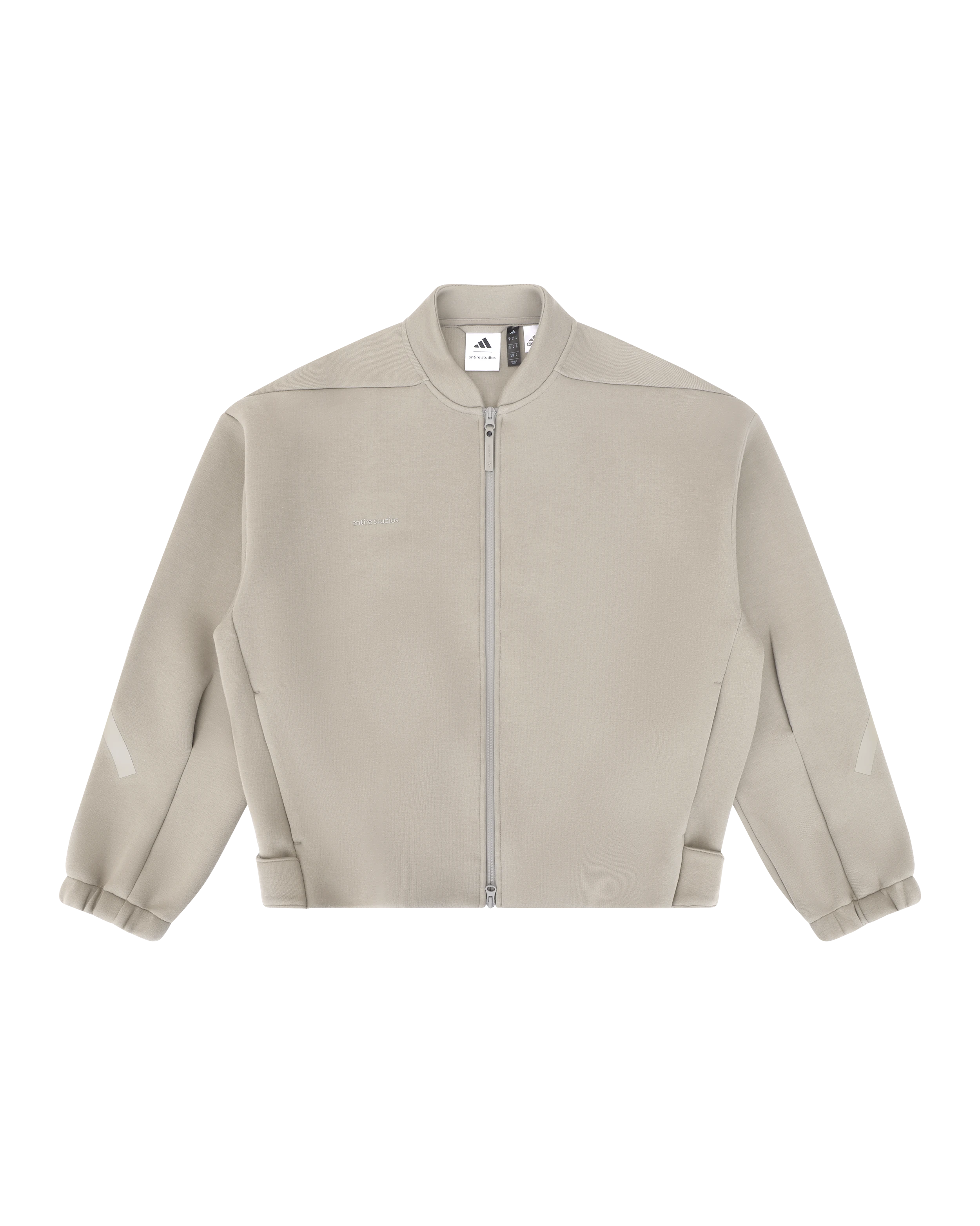 z.n.e. full zip knit putty beige - entire studios z.n.e. full zip knit putty beige - entire studios