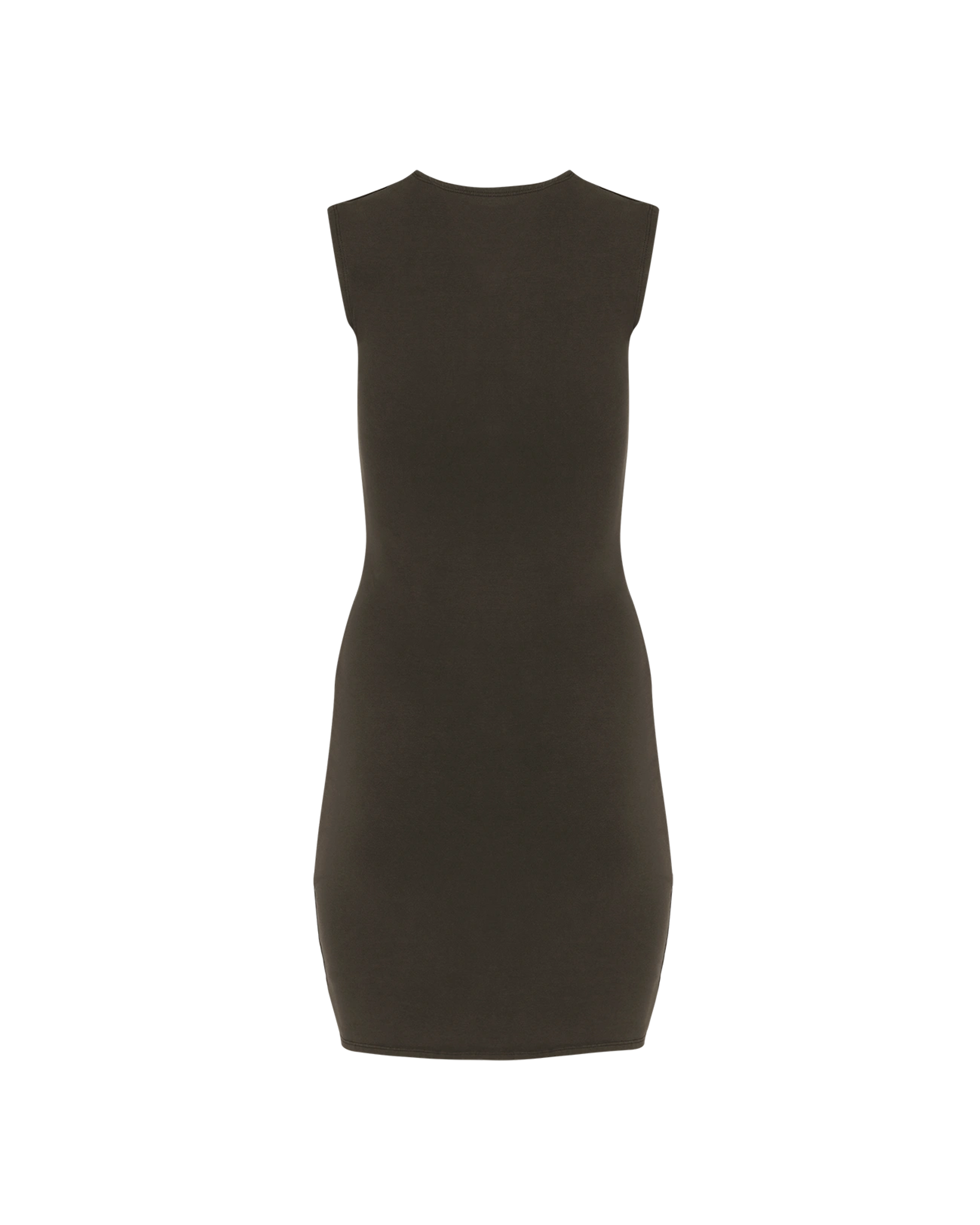 Sleeveless Mini Cotton Spandex Brunette - Image 2