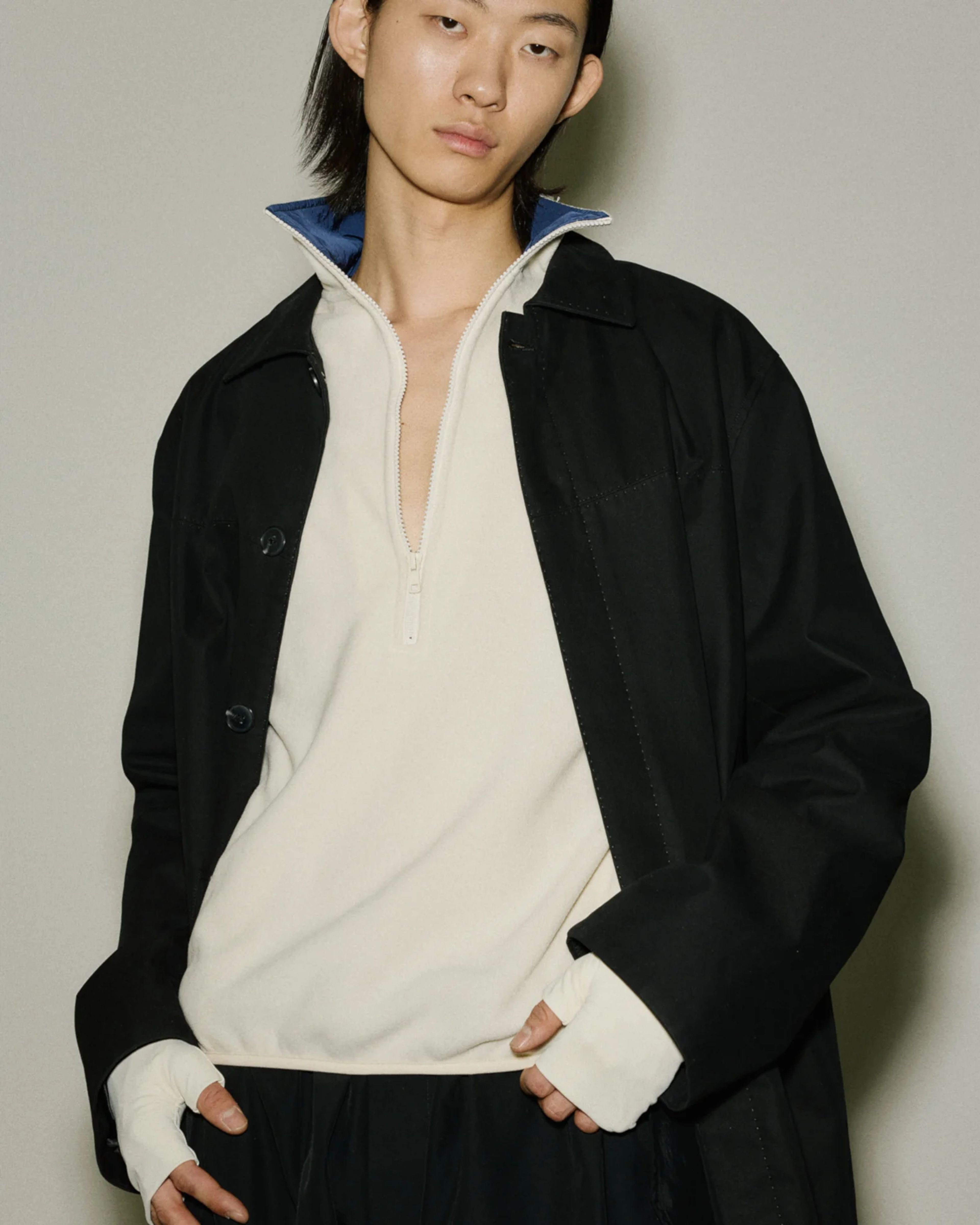Shell fleece cream