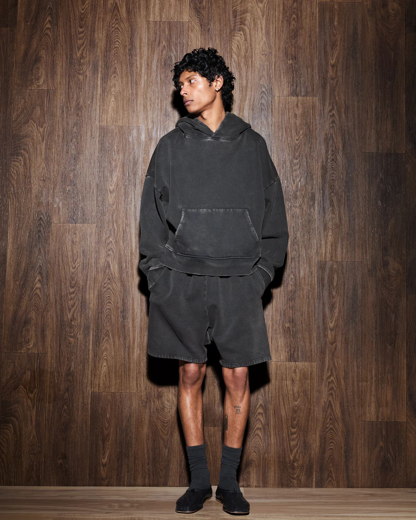 heavy hood washed black - entire studios heavy hood washed black - entire studios