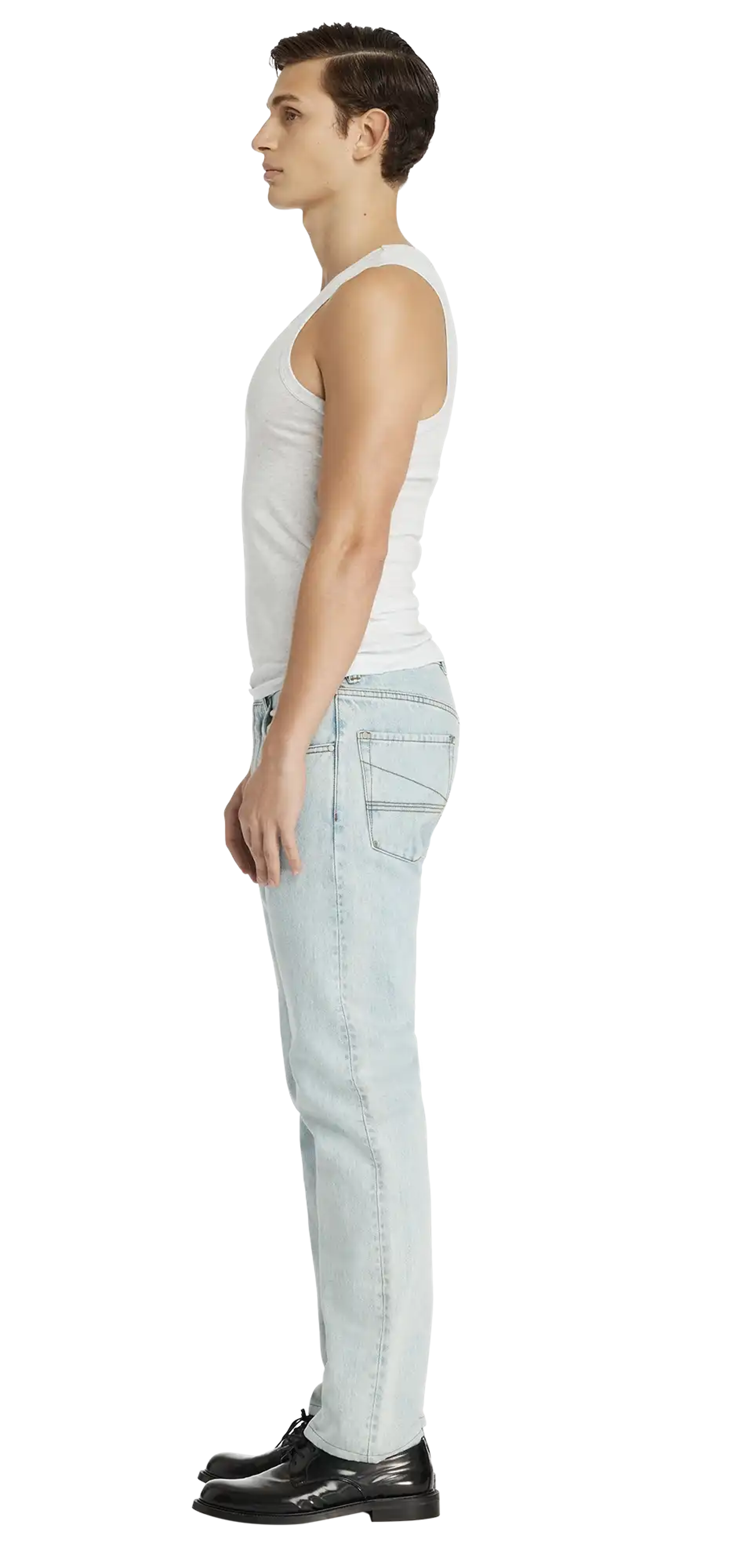 slem-jeans-old-blue character left view