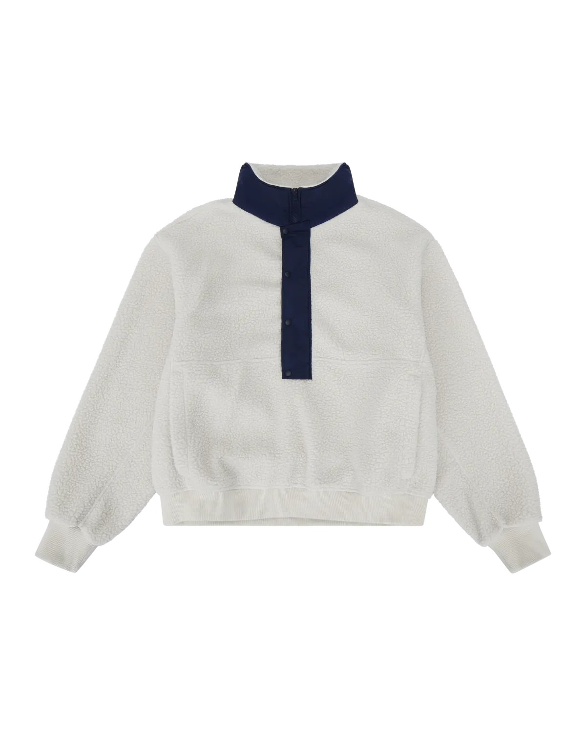 System Half Zip Fleece Bone - Image 5
