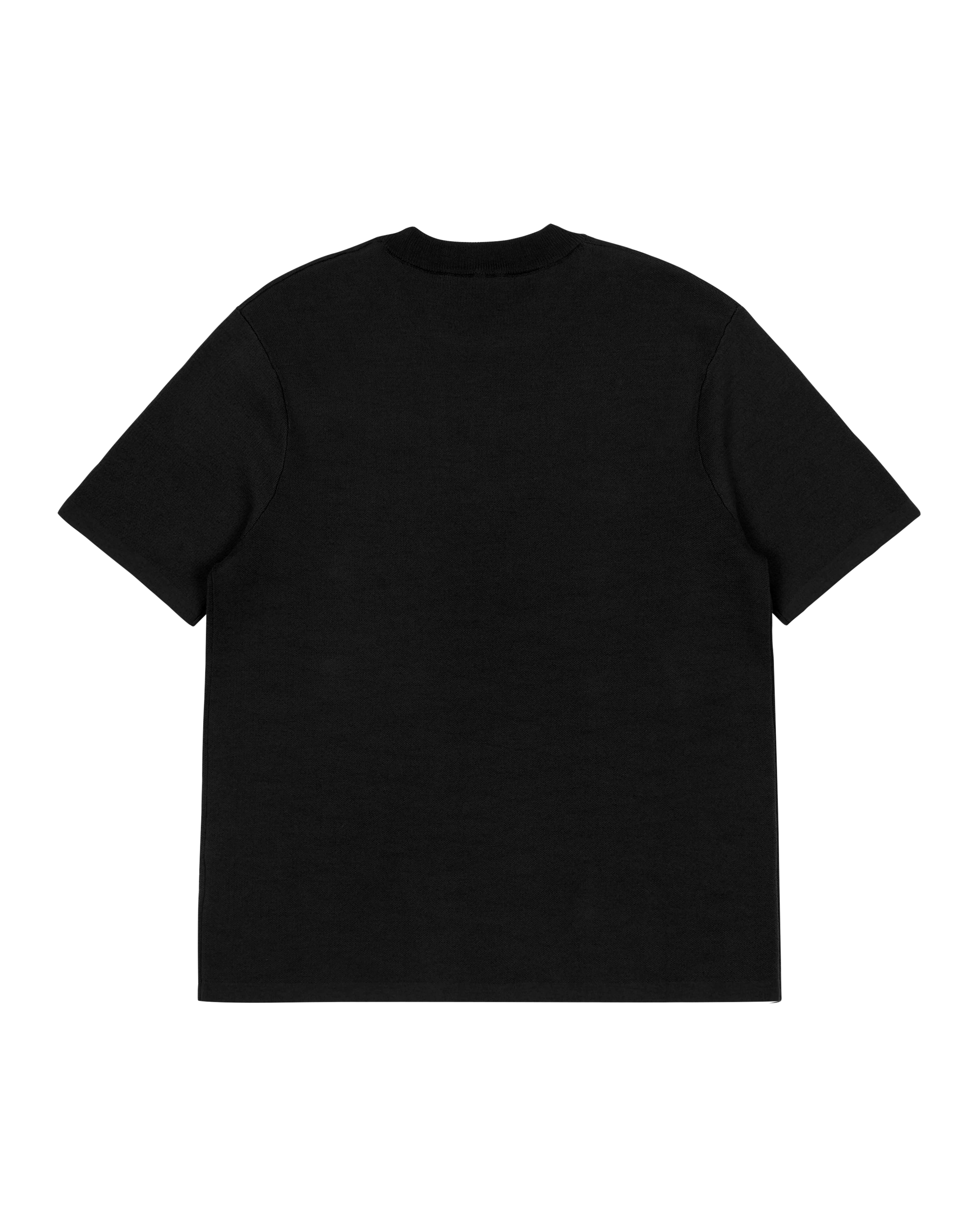 Slim Knit Tee Black - Image 6
