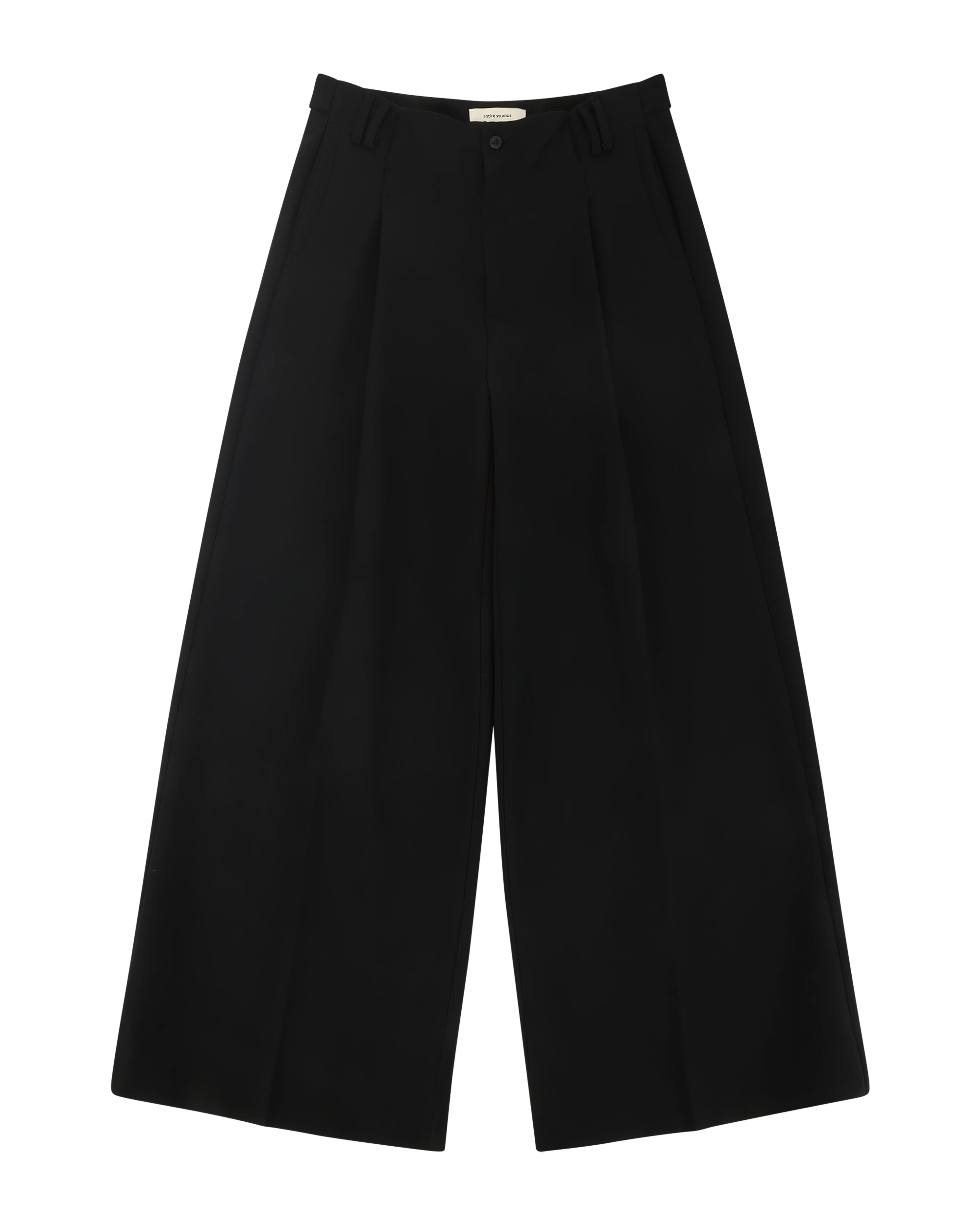Gill Trousers Black Wool - Image 1