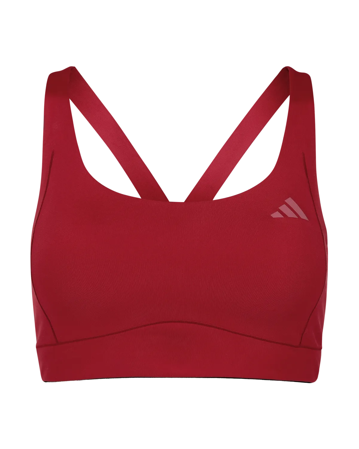 Optime Training Bra Medium Support Active Maroon - Image 6