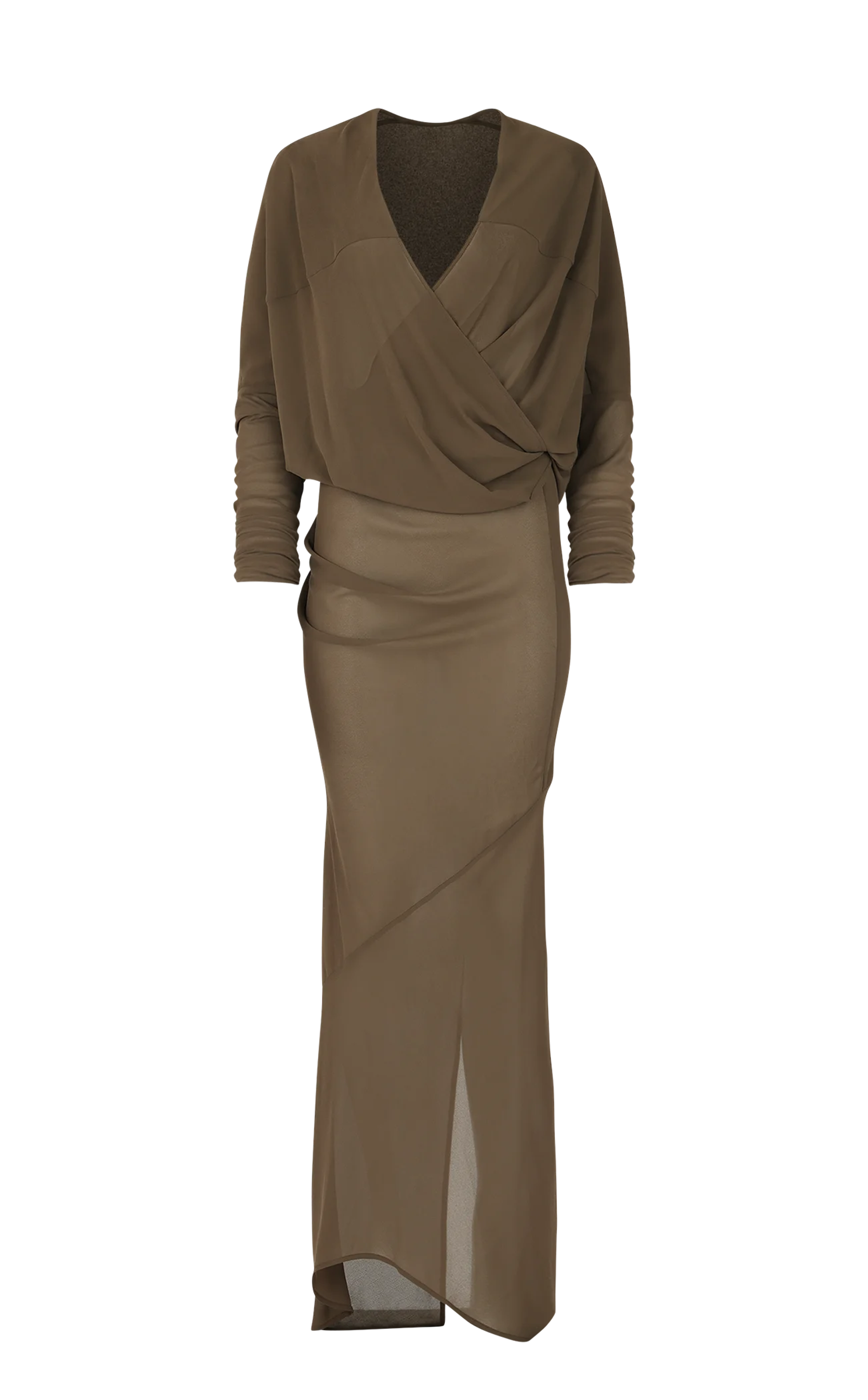 Product robe-dress-olive thumbnail