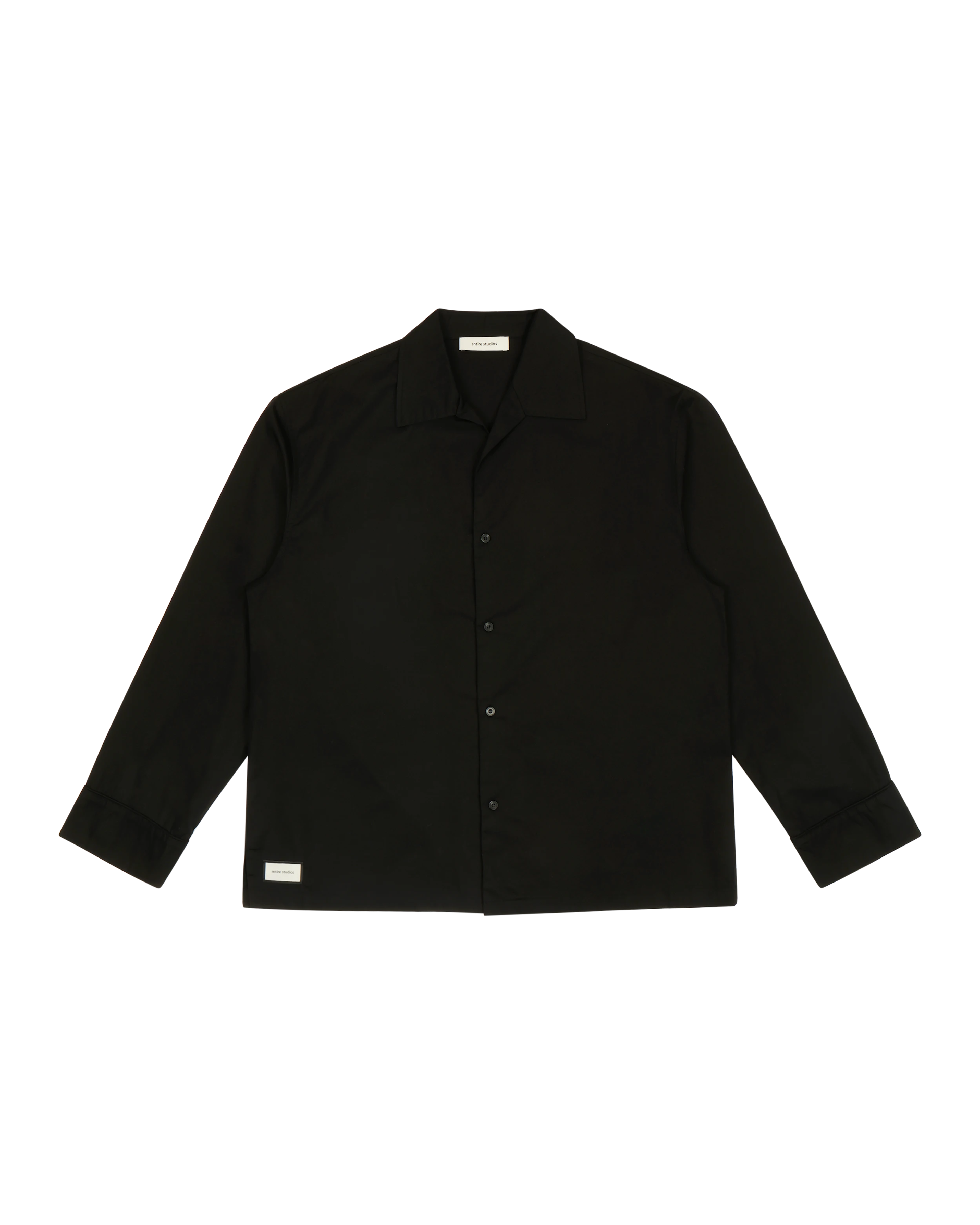 LS Pajama Shirt Black - Image 6