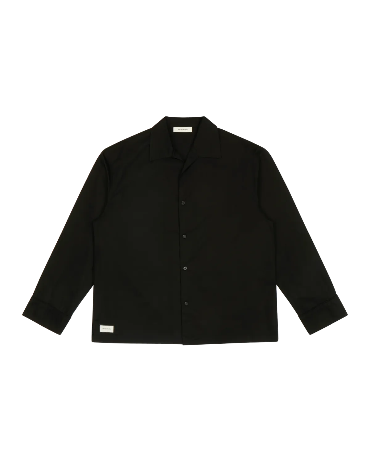 LS Pajama Shirt Black - Image 6