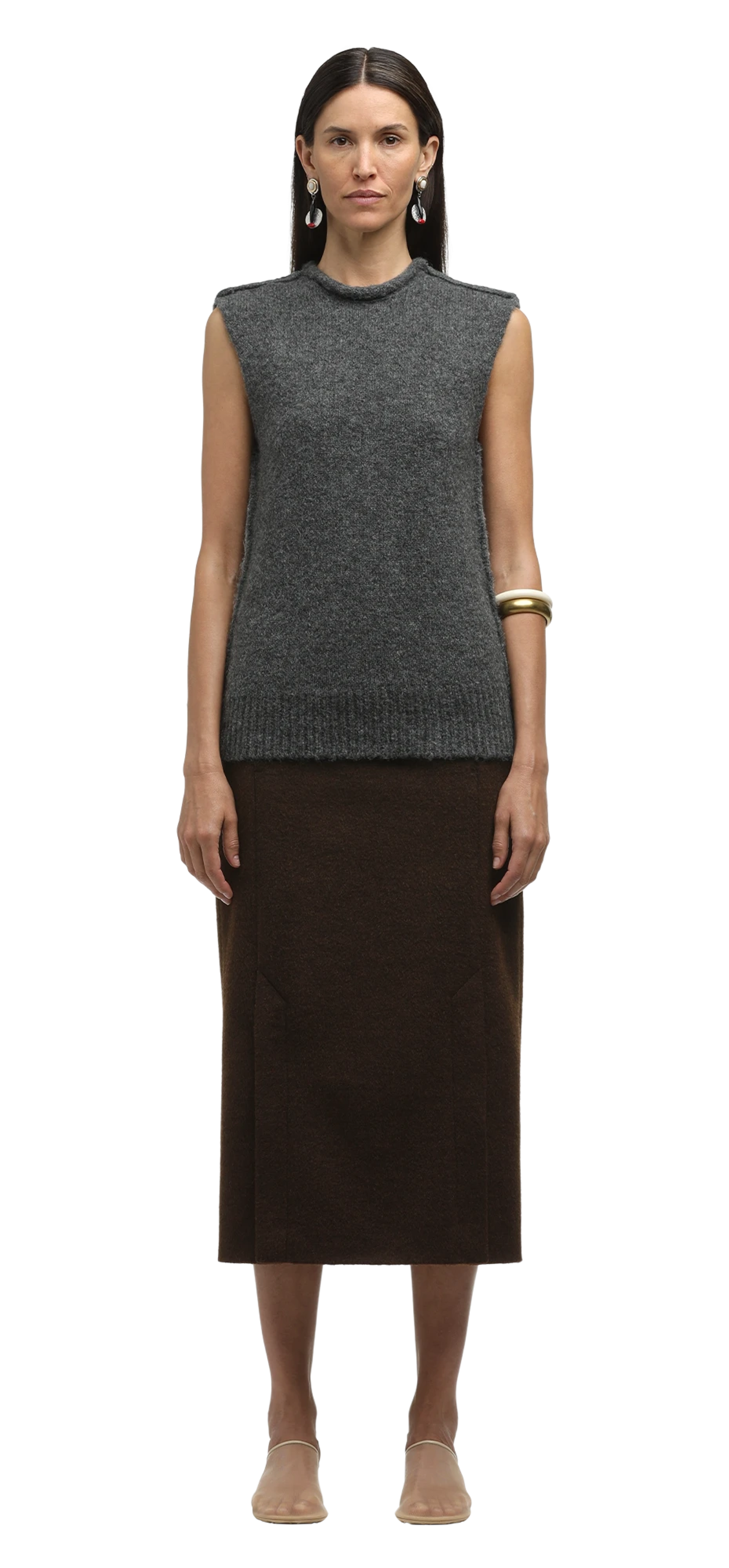 tailored-midi-skirt-brown character front view