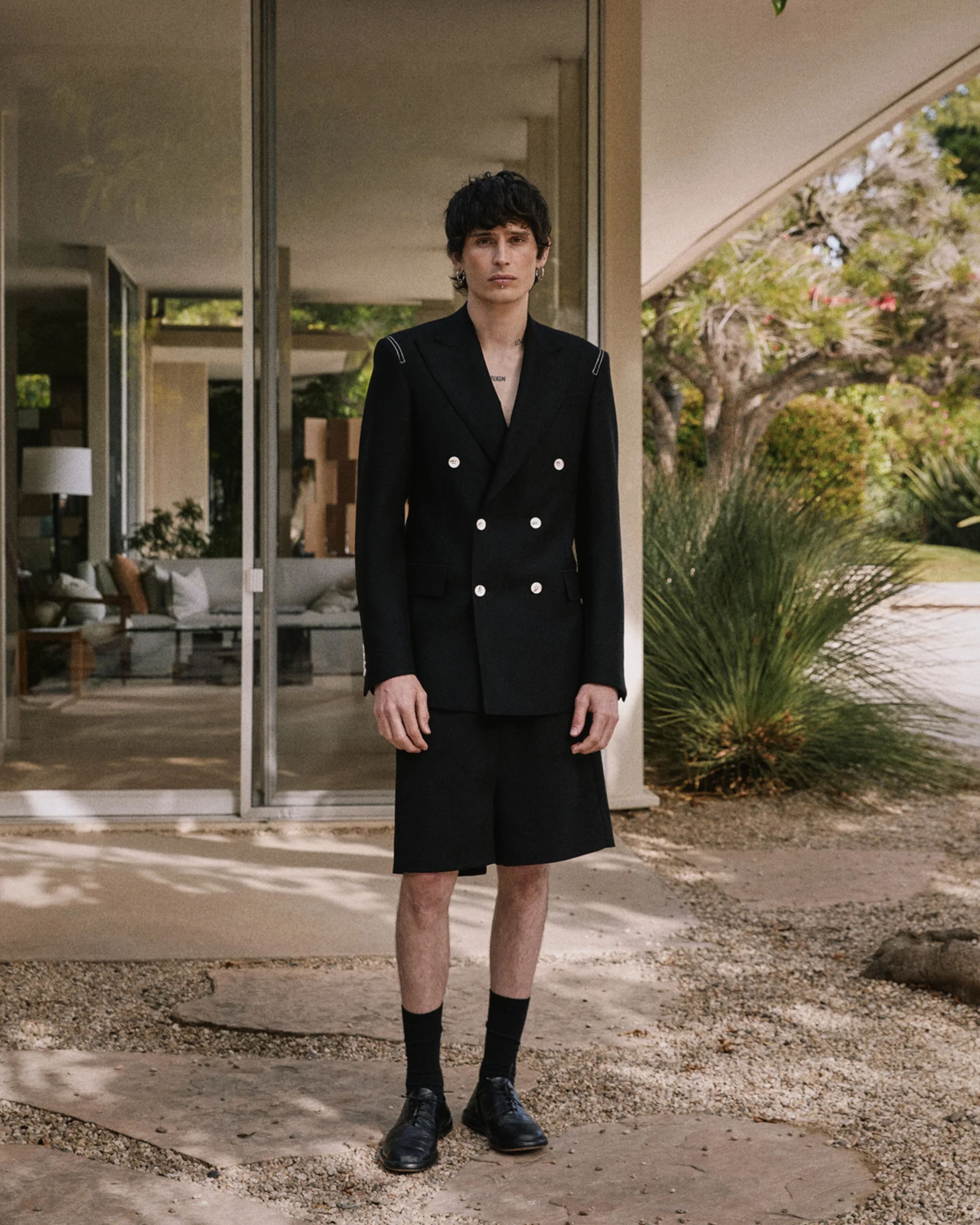 Raze Jacket Black Wool - Image 1