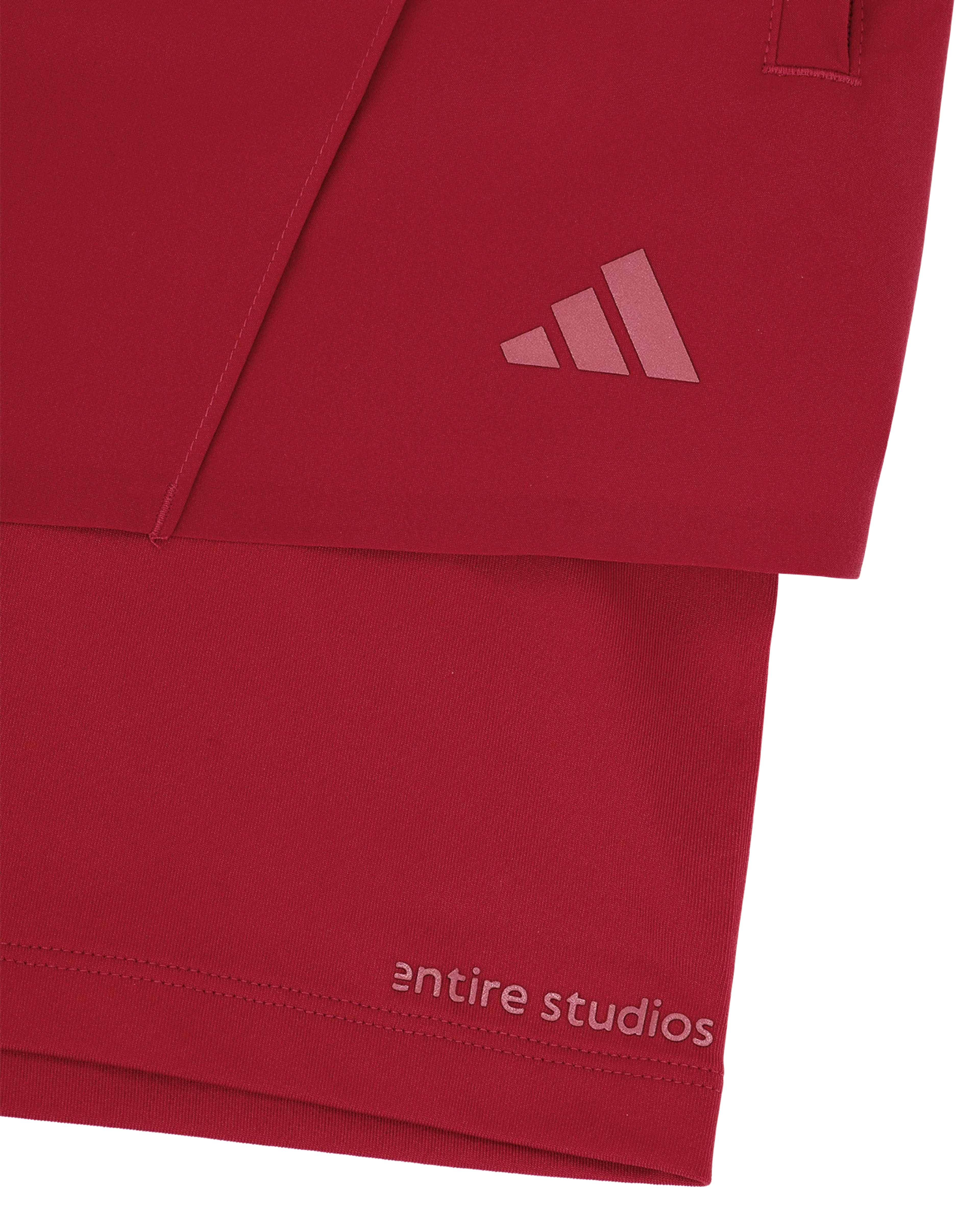 D4T Training 2in1 Shorts Active Maroon - Image 8