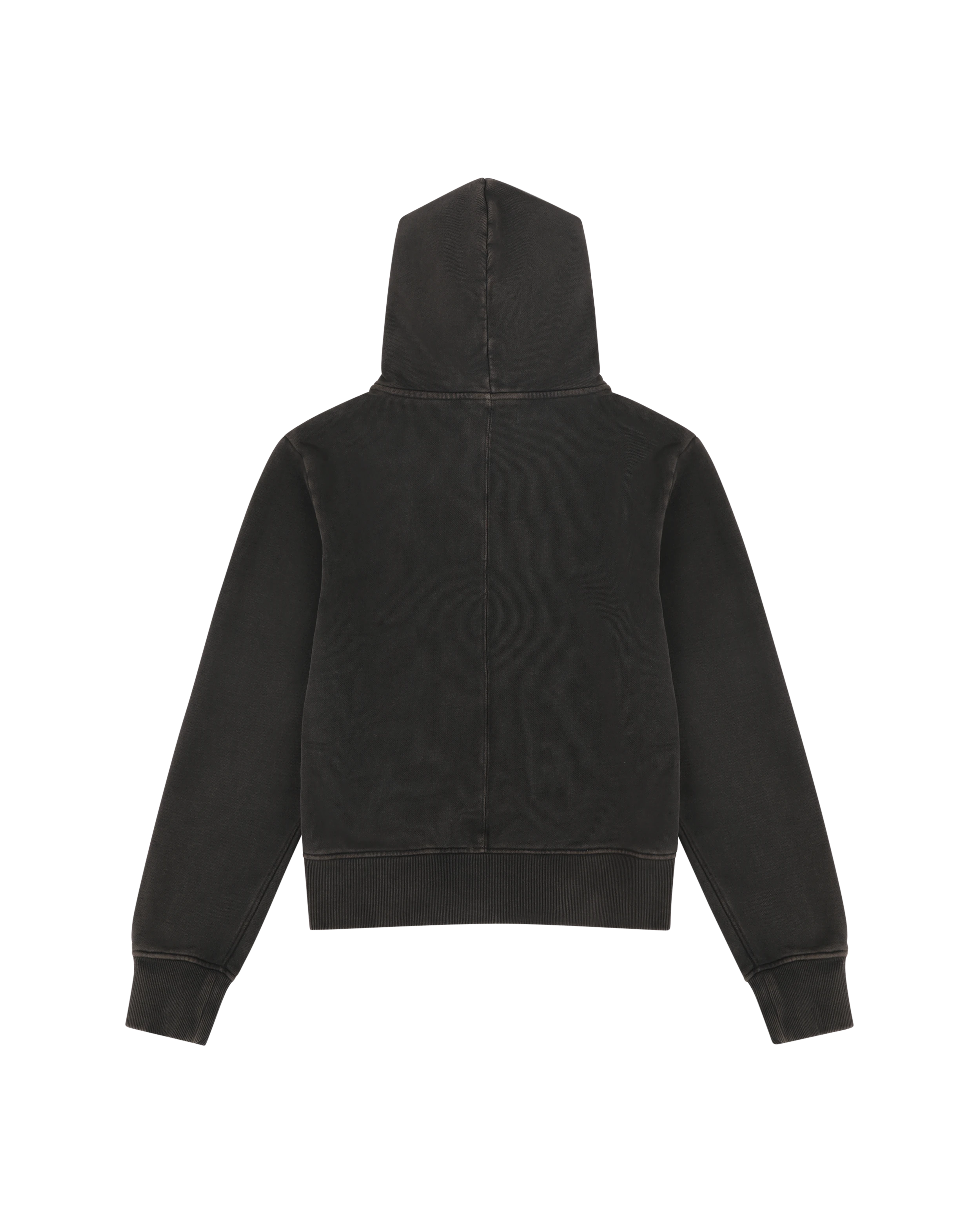Slim Zip Up Washed Black - Image 8