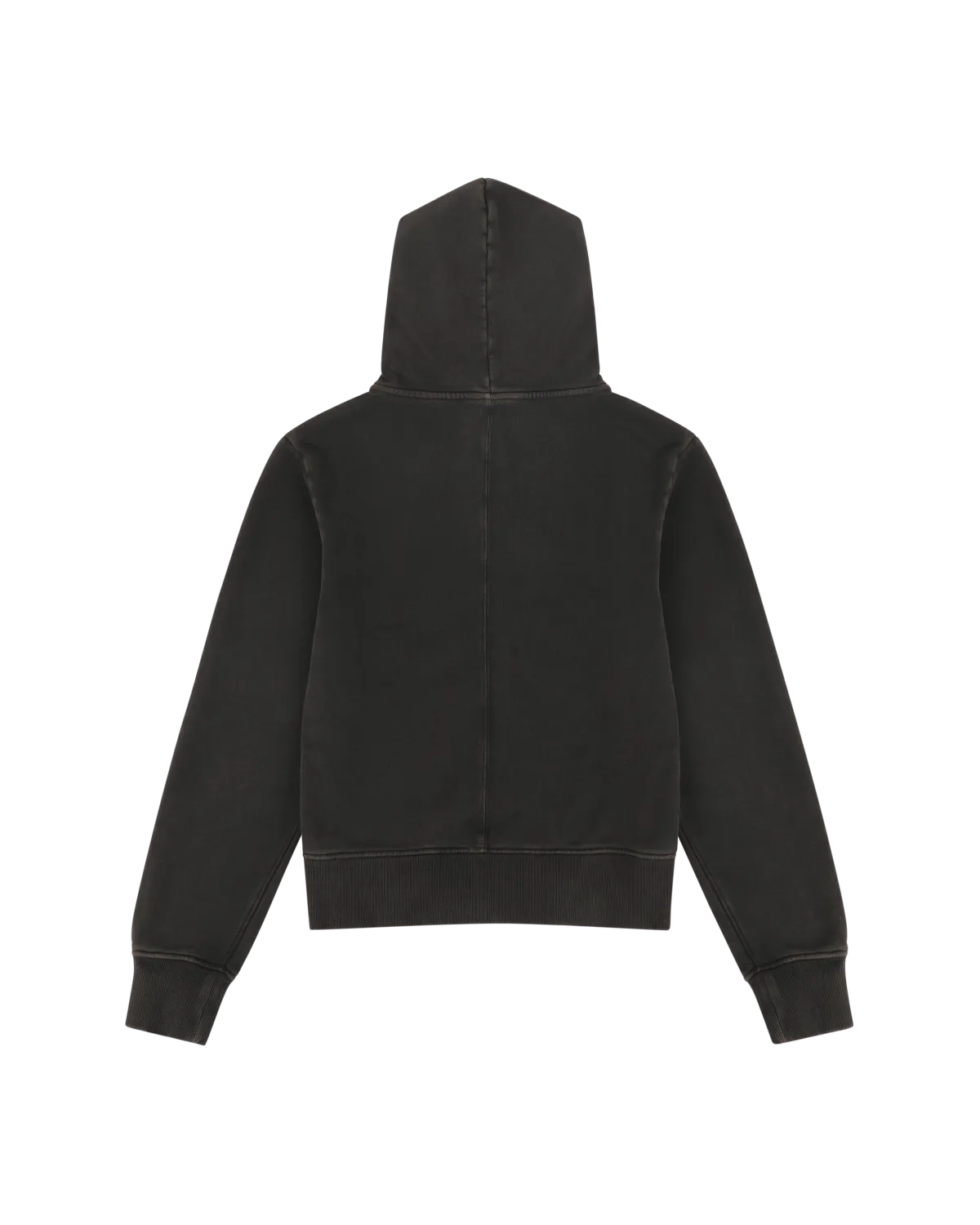 Slim Zip Up Washed Black - Image 8