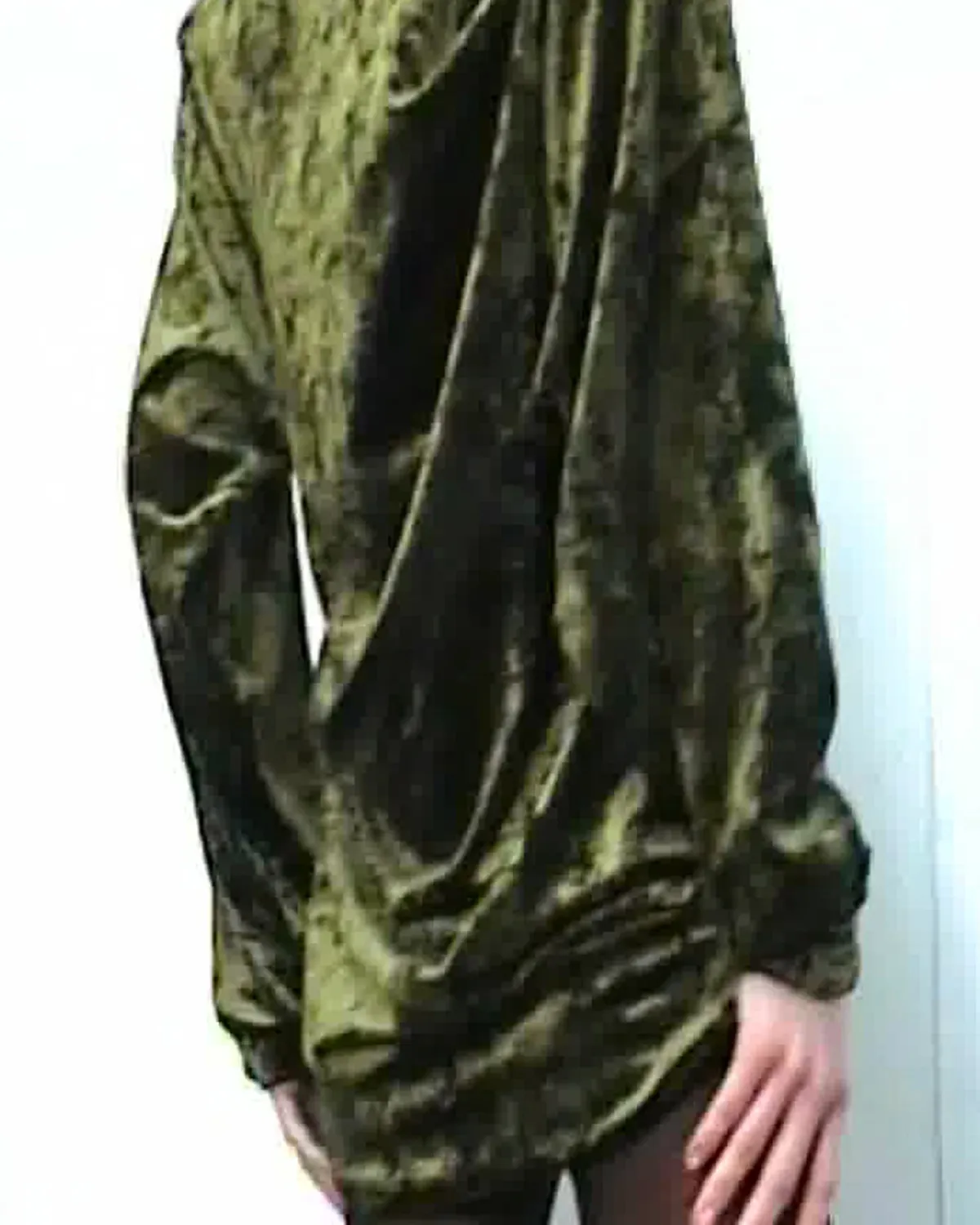 Dalters Mini Dress Tapestry Green - Image 3