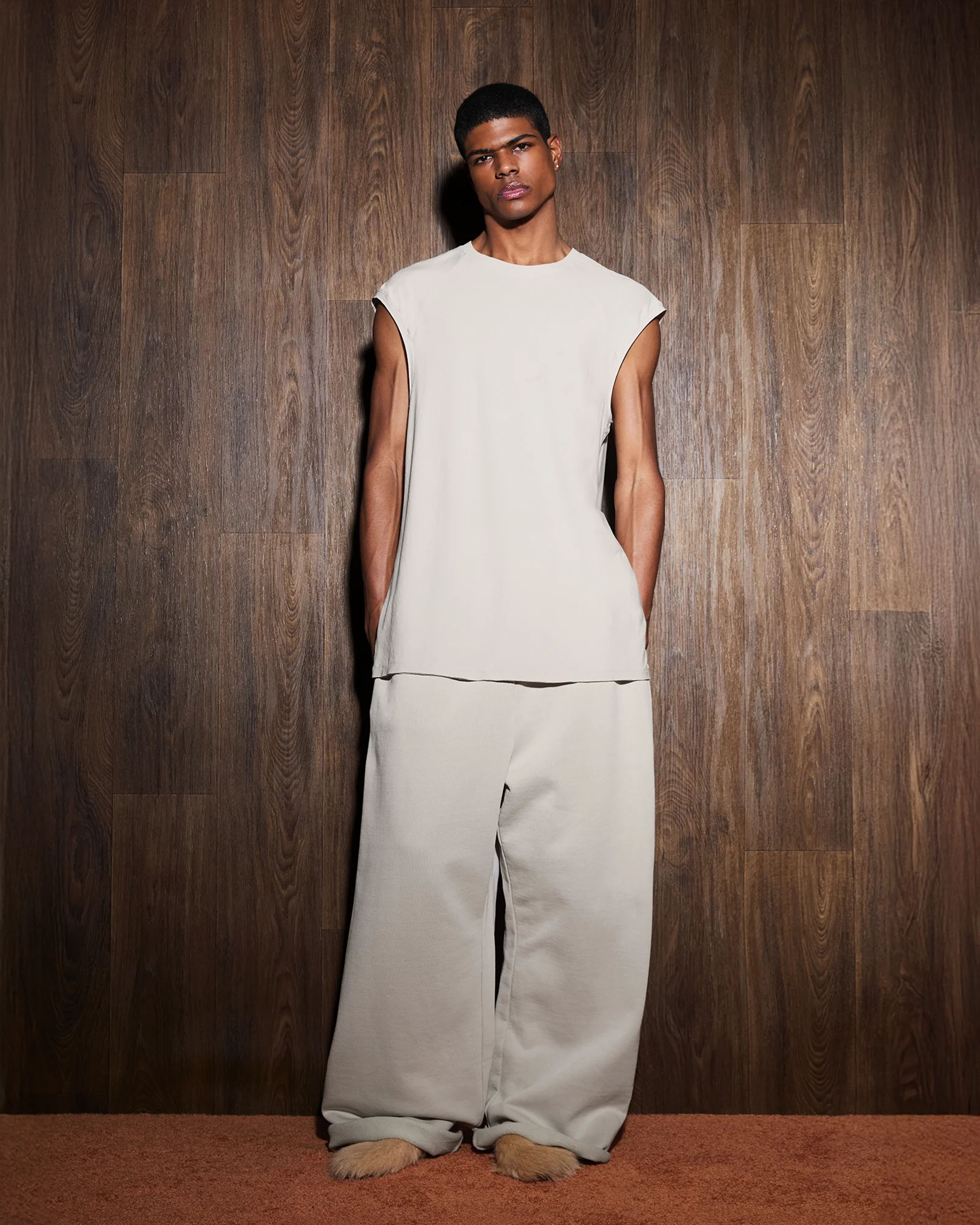 cut-off-tank-off-white photo model